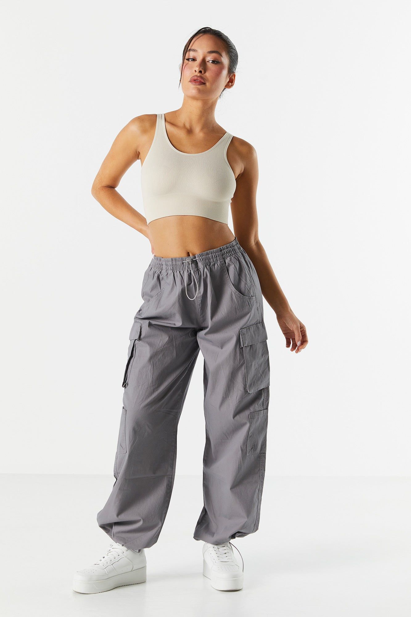 Soutien-gorge de sport côtelé sans couture sold by Urban Planet product image thumbnail 12