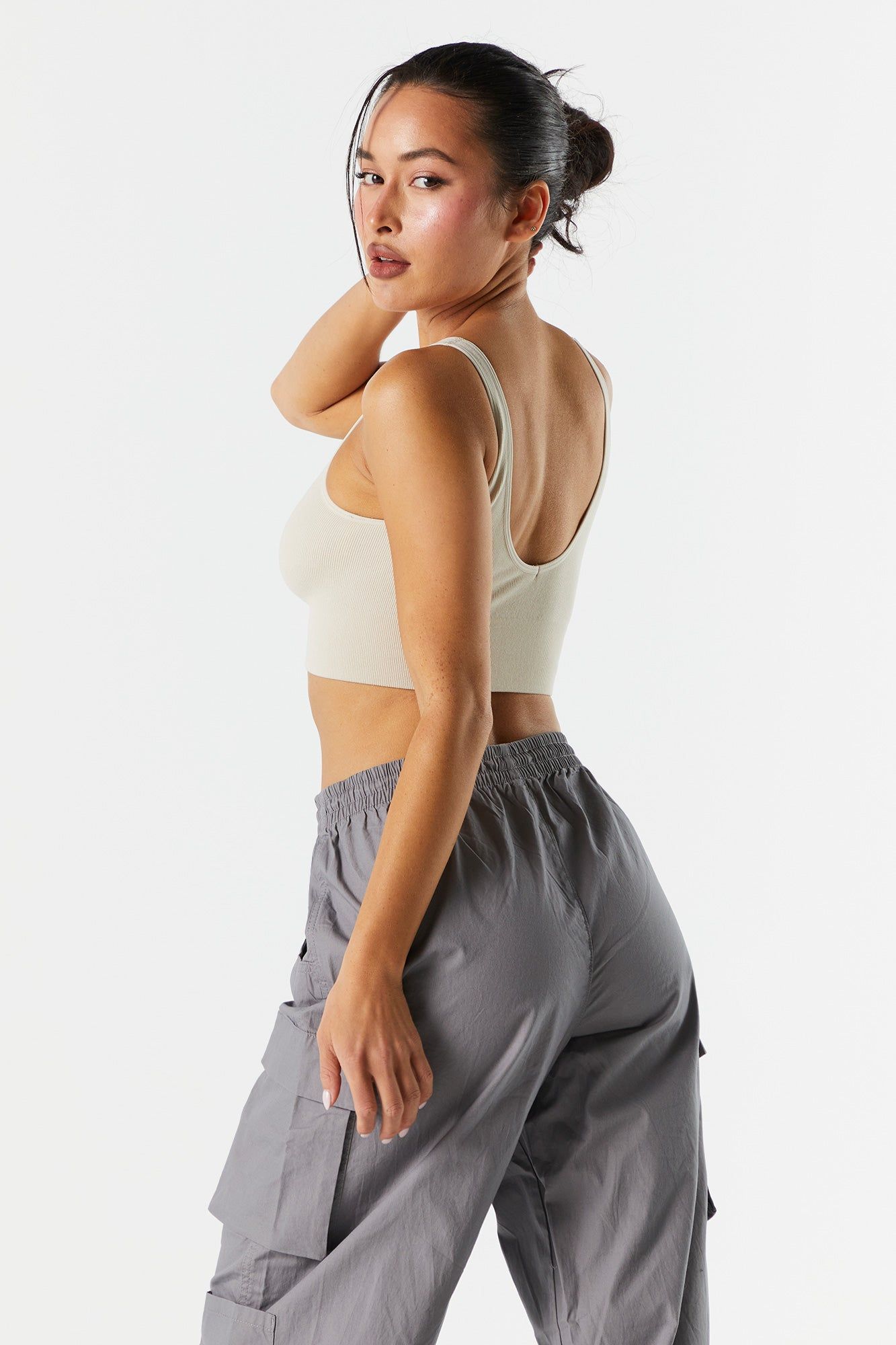 Soutien-gorge de sport côtelé sans couture sold by Urban Planet product image thumbnail 11