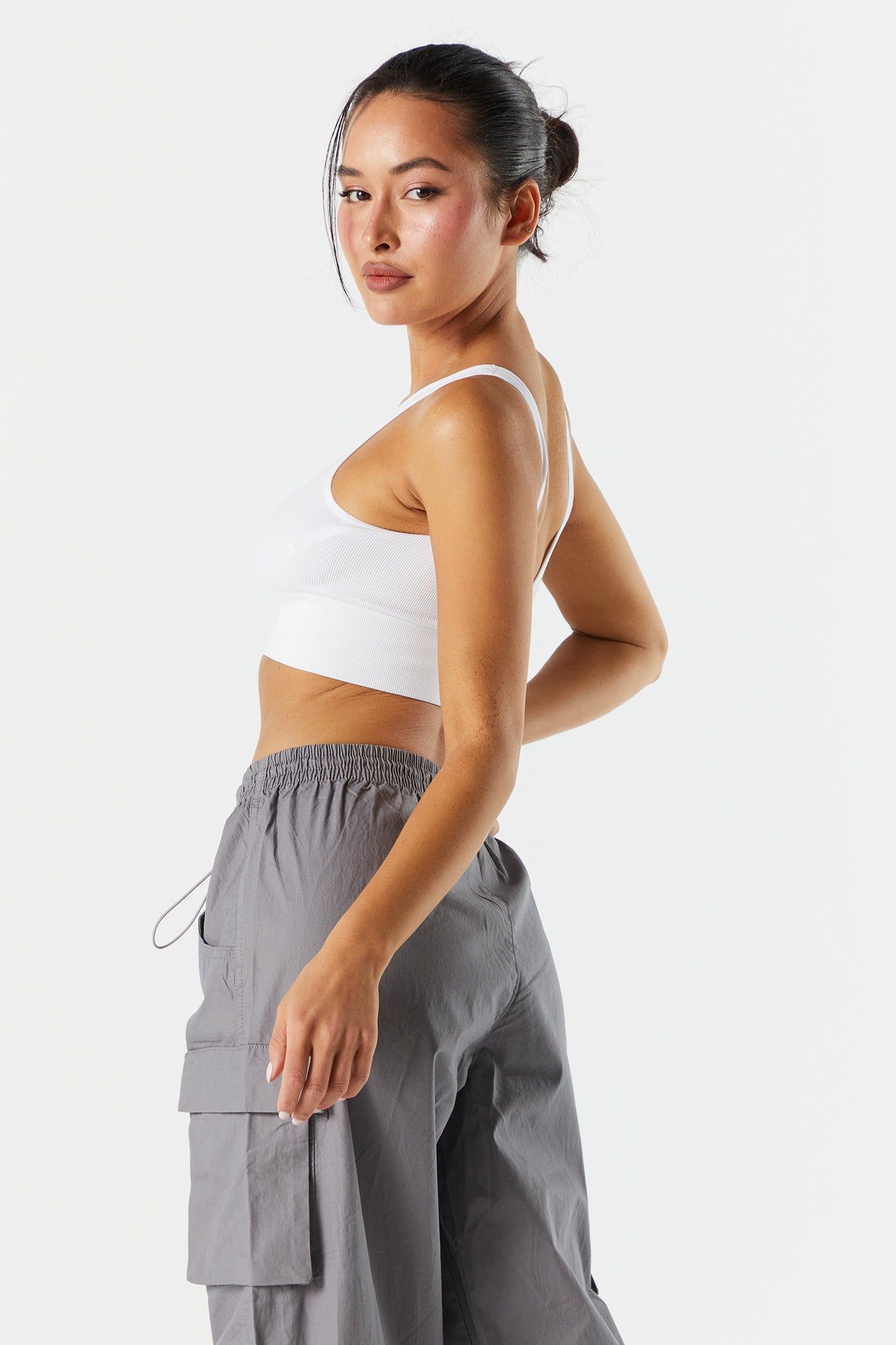 Soutien-gorge de sport côtelé sans couture sold by Urban Planet product image thumbnail 8