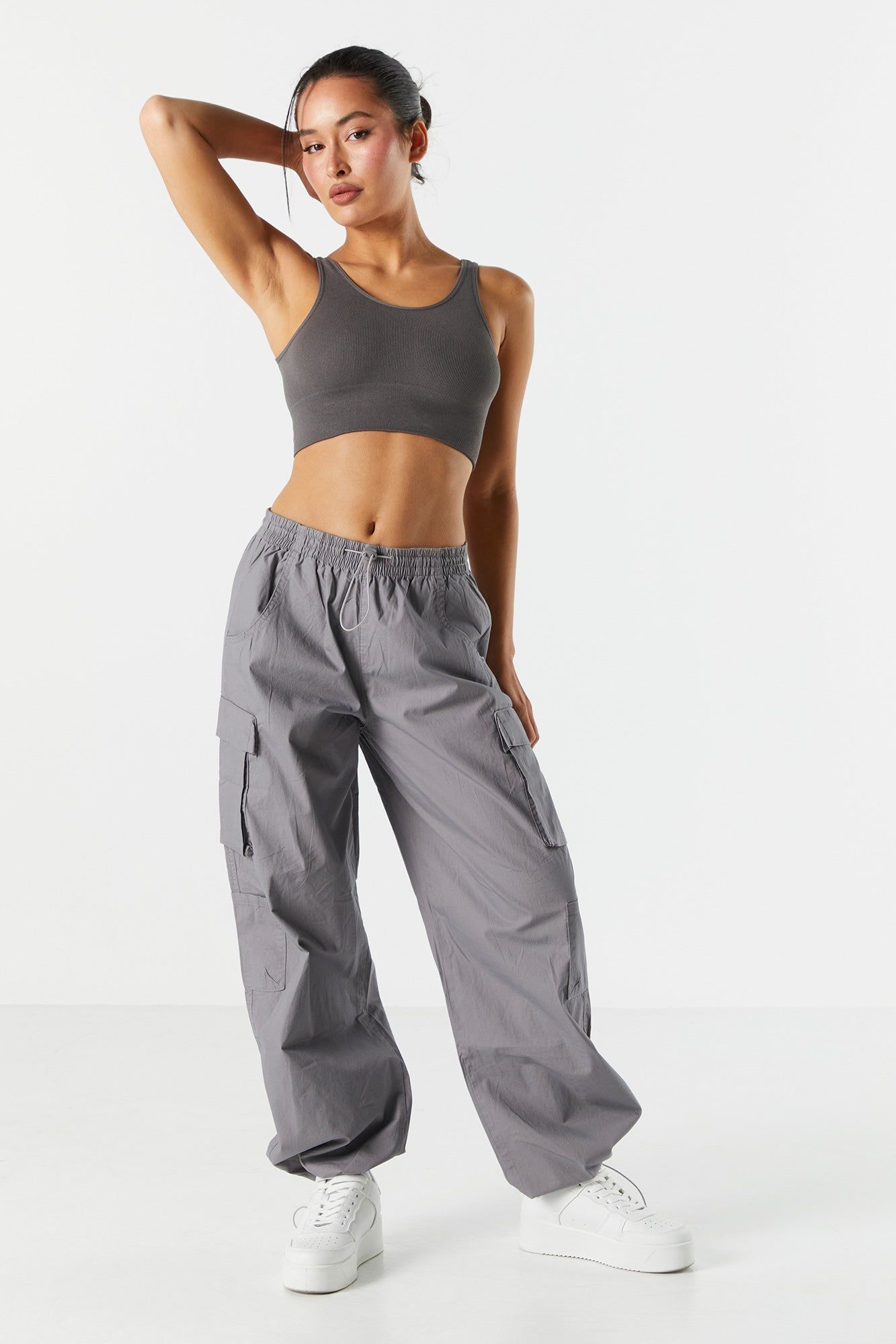 Soutien-gorge de sport côtelé sans couture sold by Urban Planet product image thumbnail 6
