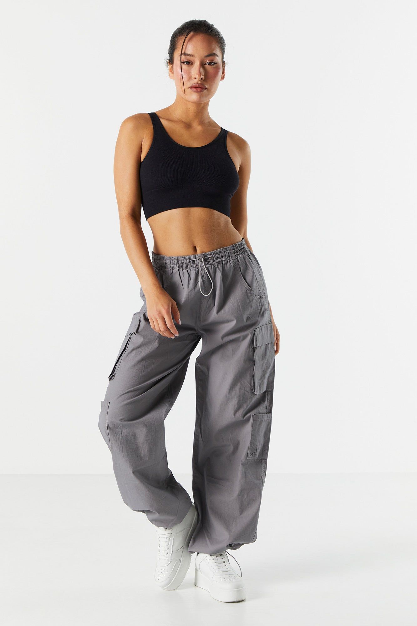 Soutien-gorge de sport côtelé sans couture sold by Urban Planet product image thumbnail 3