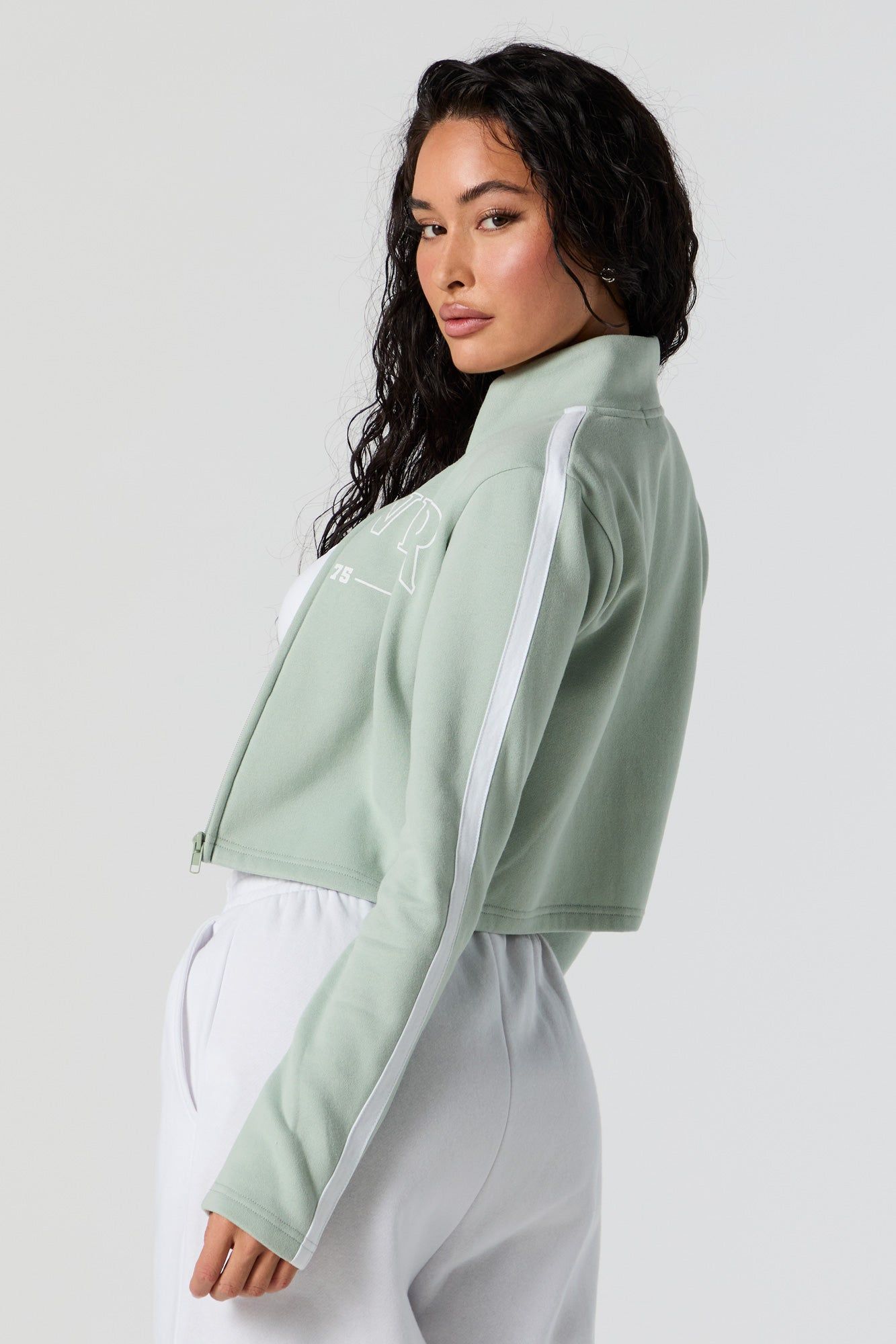 Denver Graphic Zip-Up Sweatshirt sold by Urban Planet product image thumbnail 2