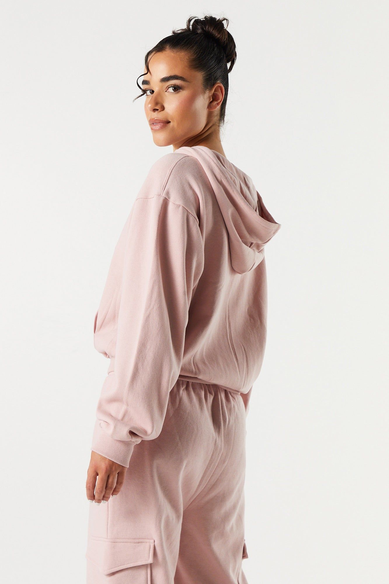 Cali Graphic Fleece Zip-Up Hoodie sold by Urban Planet product image thumbnail 2