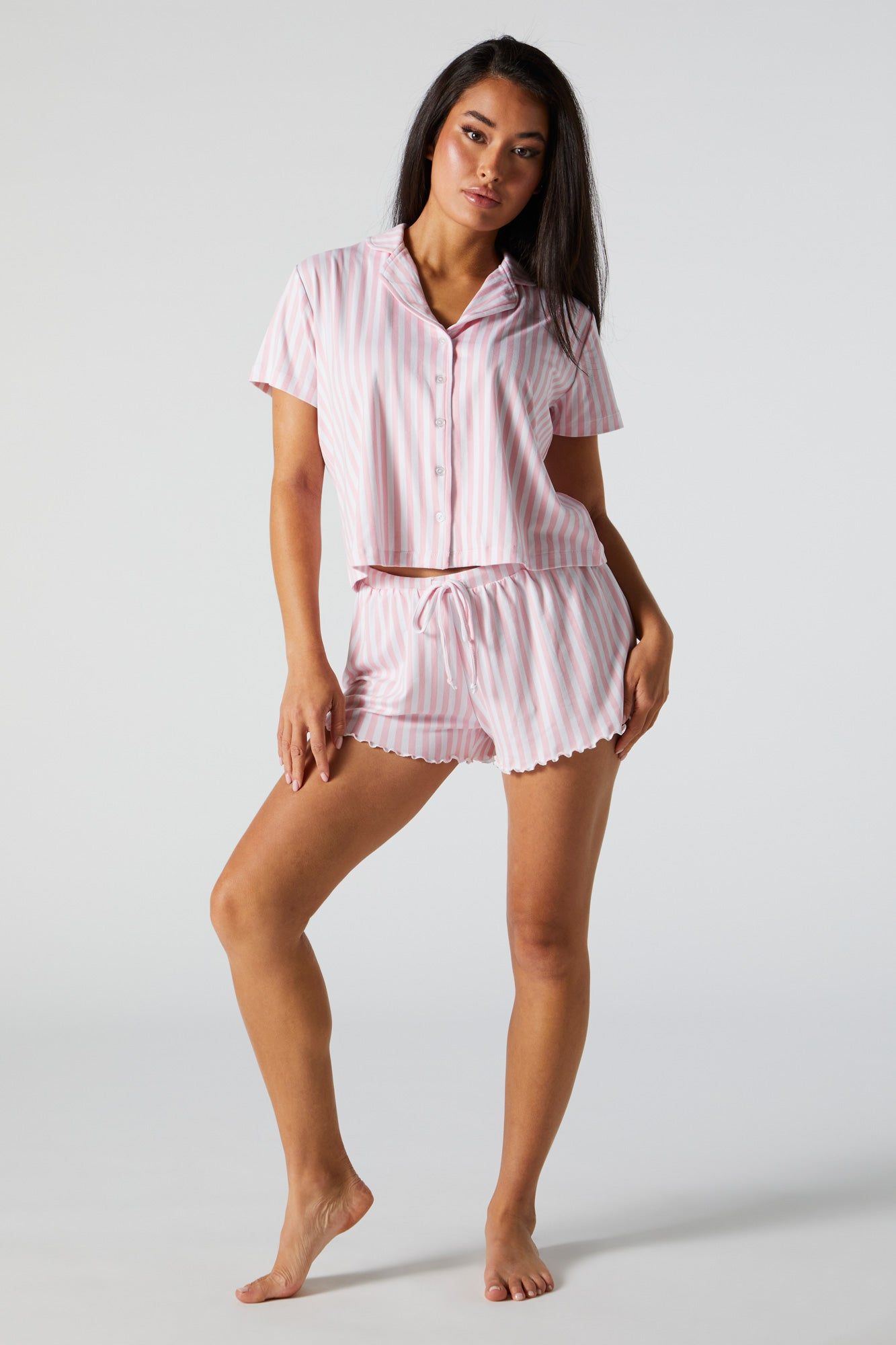 Ensemble pyjama rayé sold by Urban Planet product image thumbnail 3