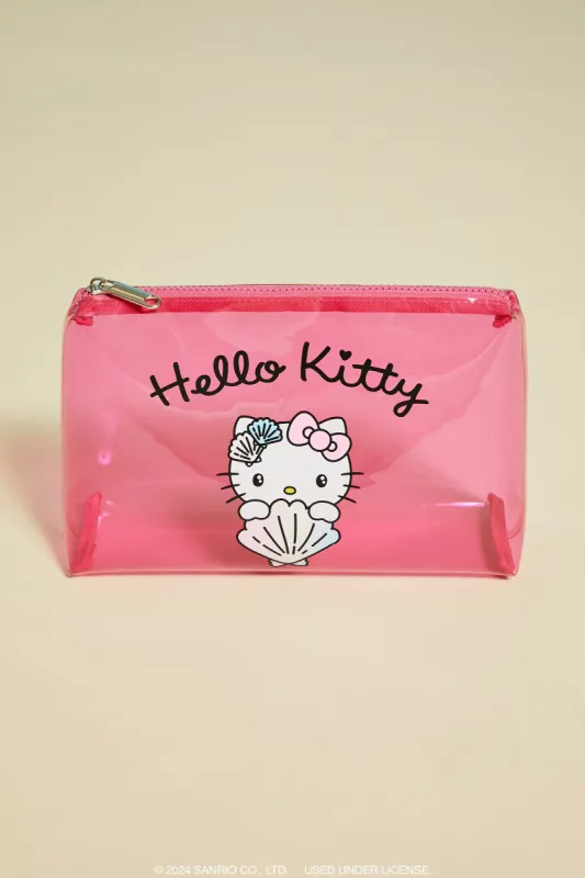 Hello Kitty Jelly Makeup Bag sold by Urban Planet