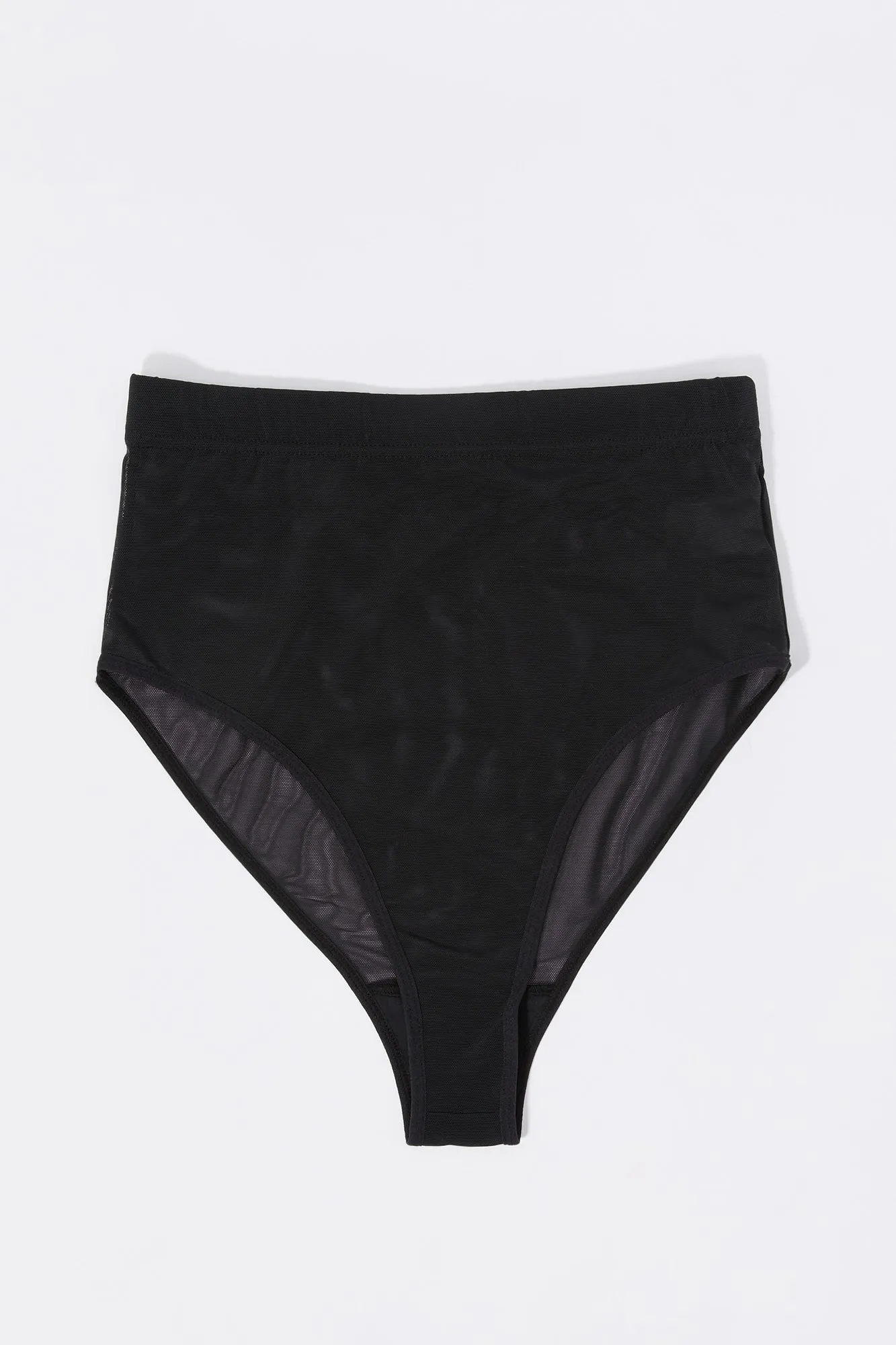 Mesh High-Rise Bikini Panty sold by Urban Planet product image thumbnail 5