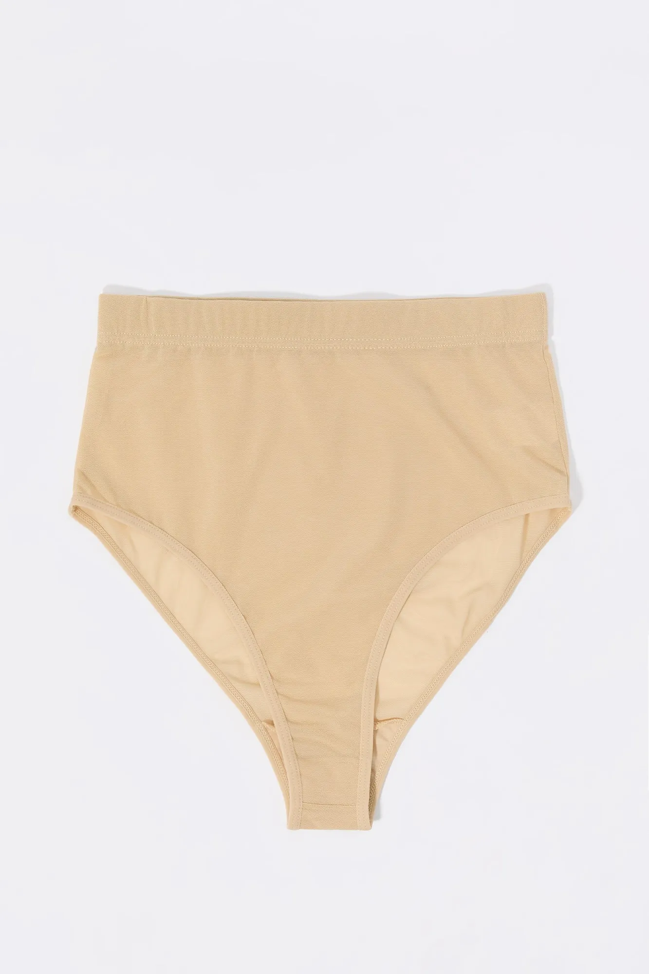 Mesh High-Rise Bikini Panty sold by Urban Planet