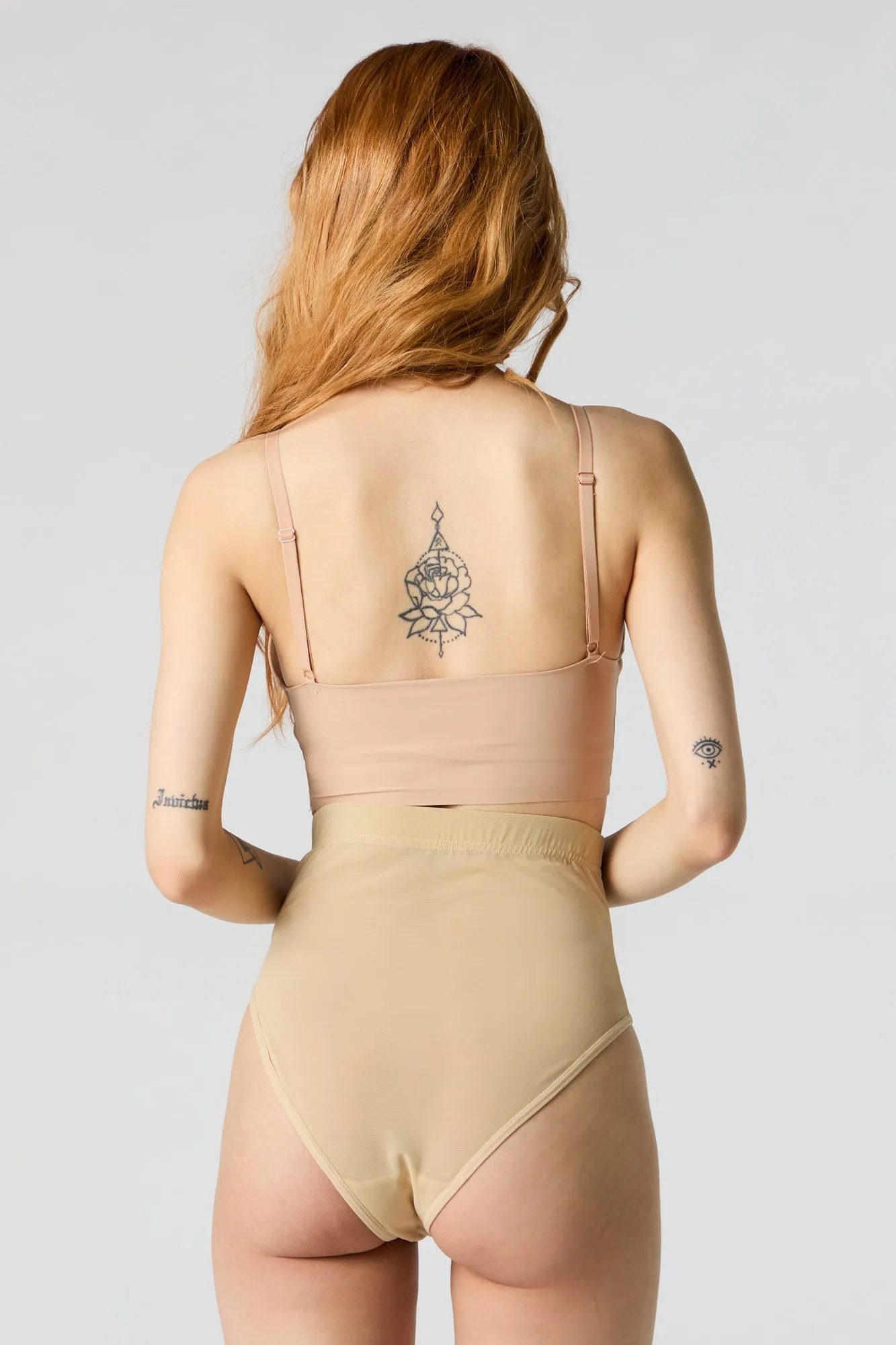 Mesh High-Rise Bikini Panty sold by Urban Planet product image thumbnail 3