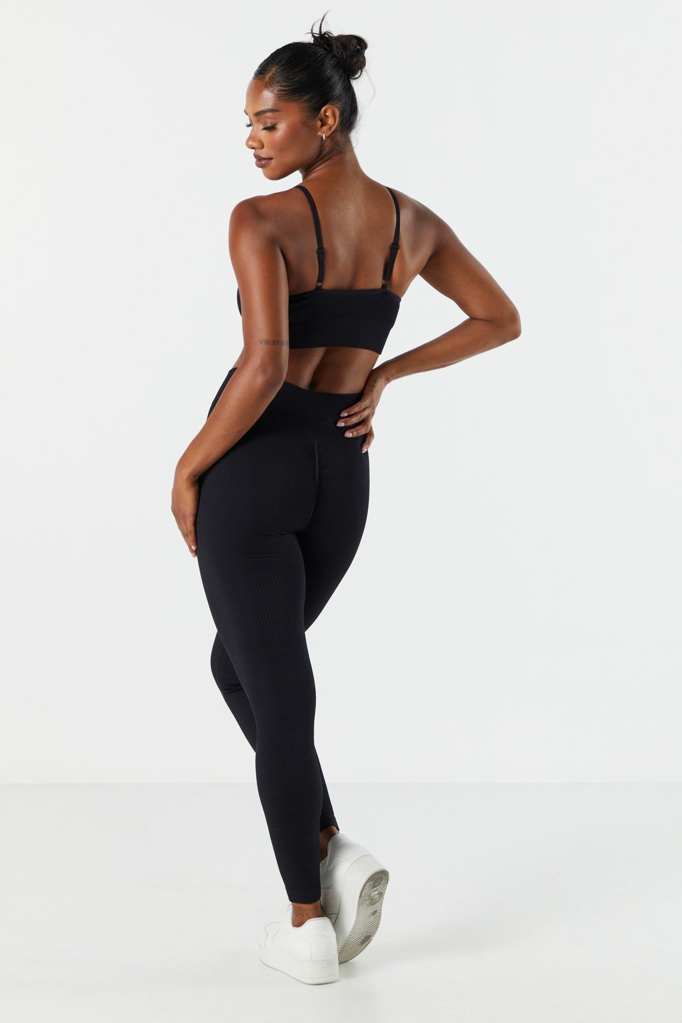Legging Sommer Ray Active côtelé sans couture sold by Urban Planet product image thumbnail 8