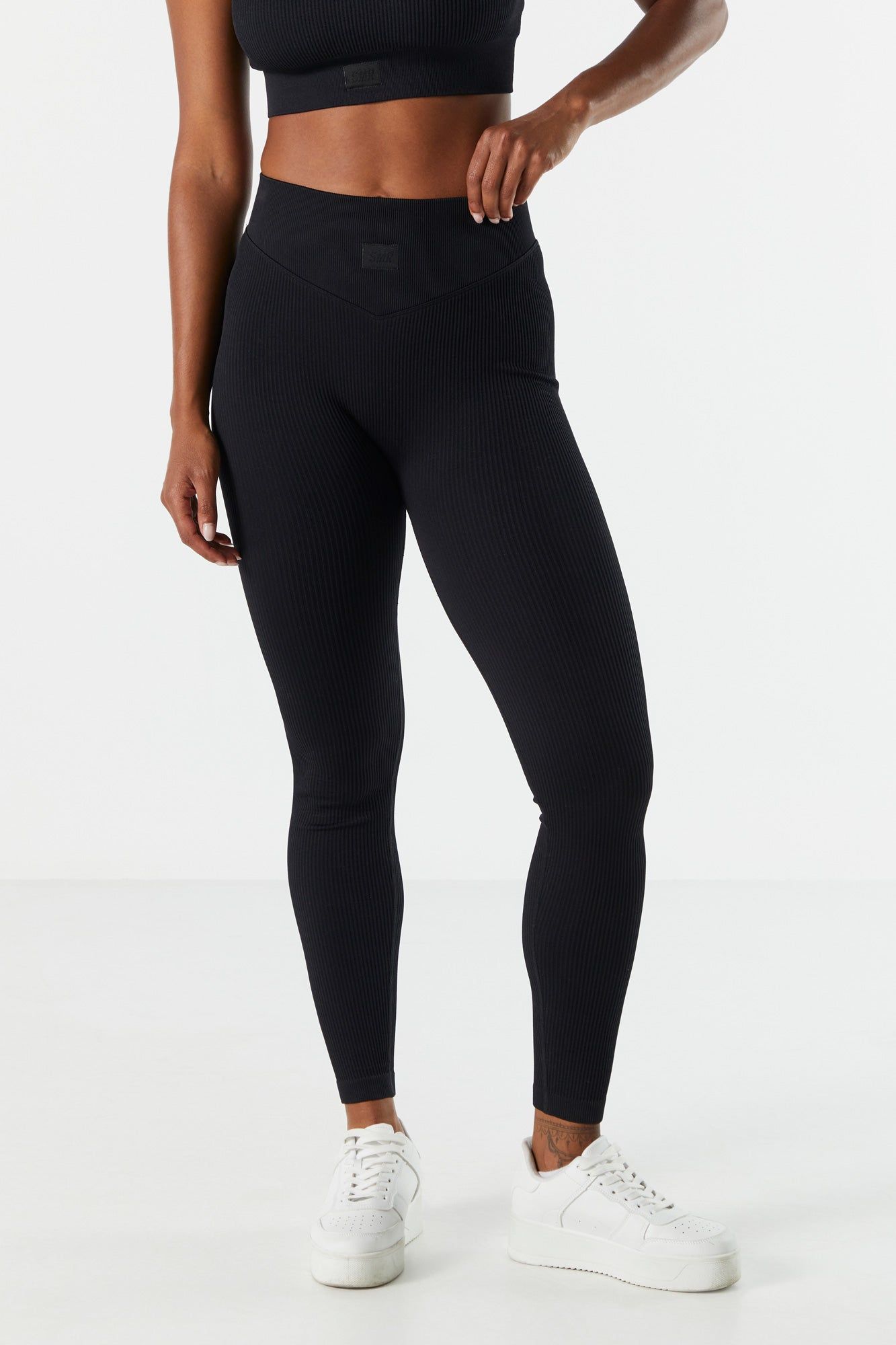 Legging Sommer Ray Active côtelé sans couture sold by Urban Planet product image thumbnail 7