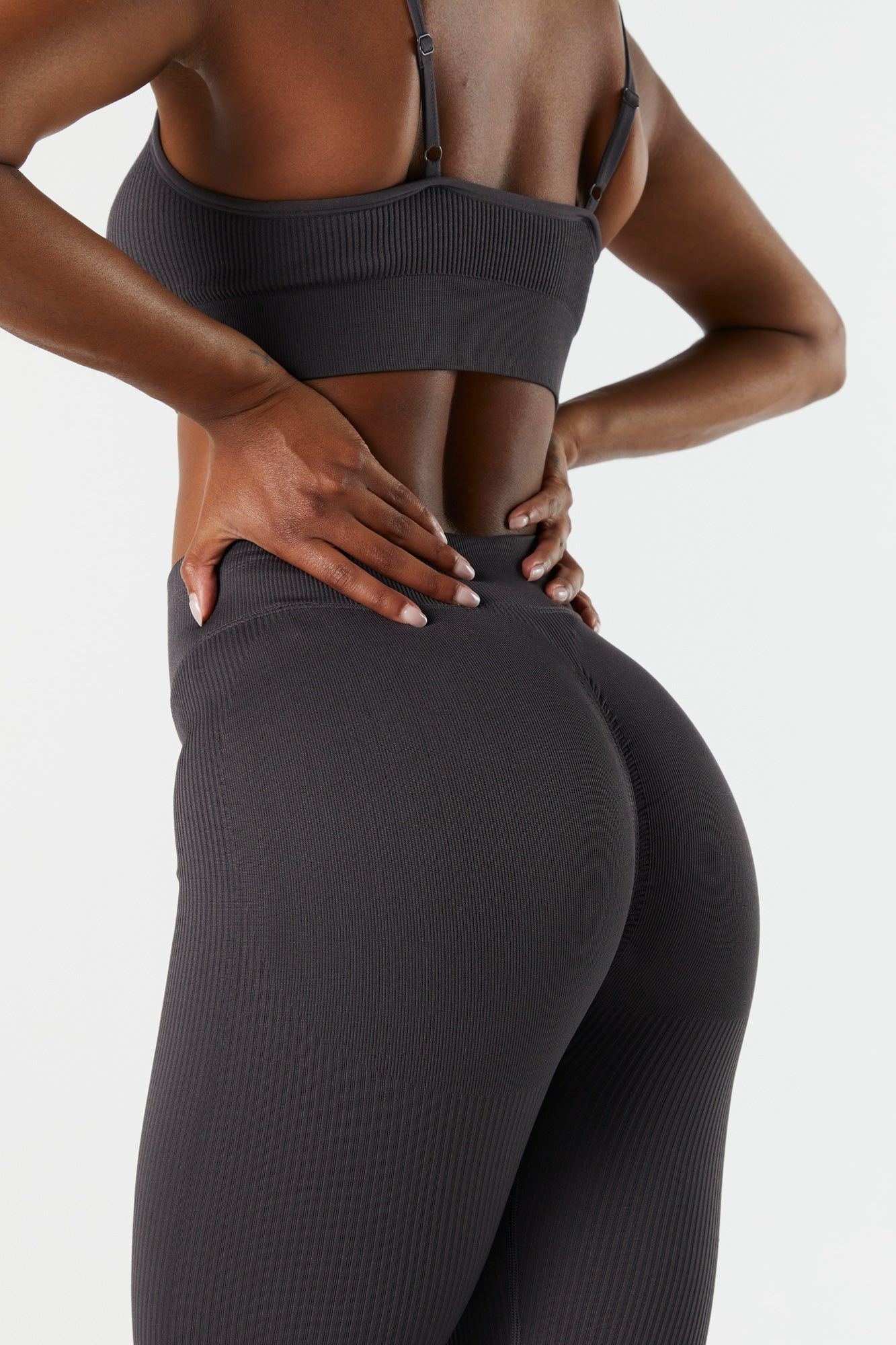 Legging Sommer Ray Active côtelé sans couture sold by Urban Planet product image thumbnail 5