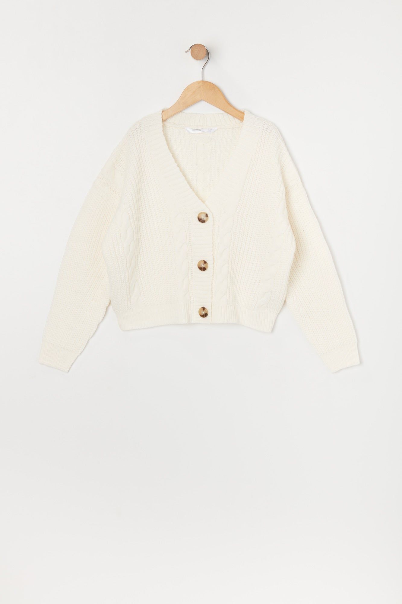 Girls Knit Button-Up Cardigan sold by Urban Planet product image thumbnail 5