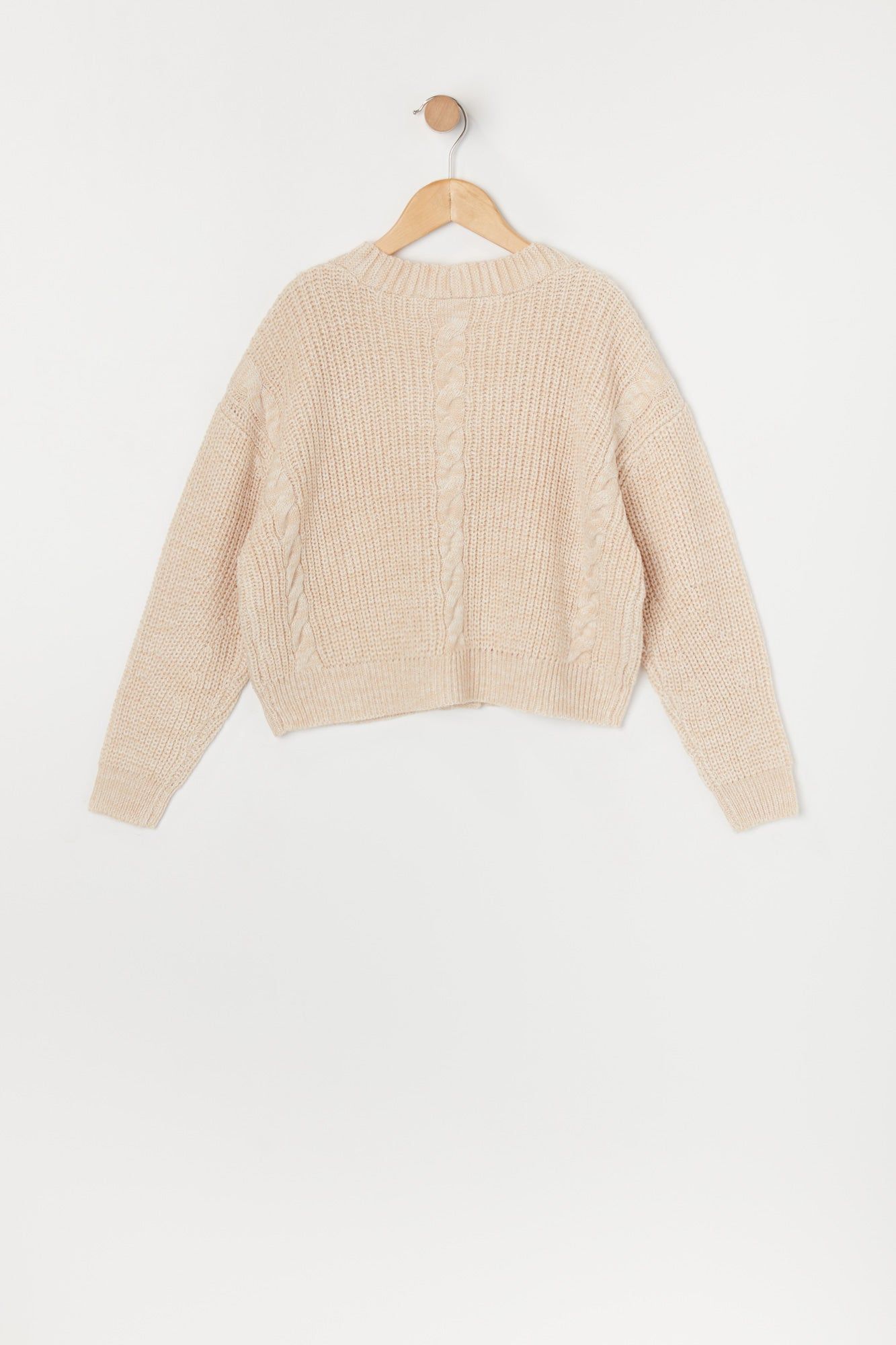 Girls Knit Button-Up Cardigan sold by Urban Planet product image thumbnail 4