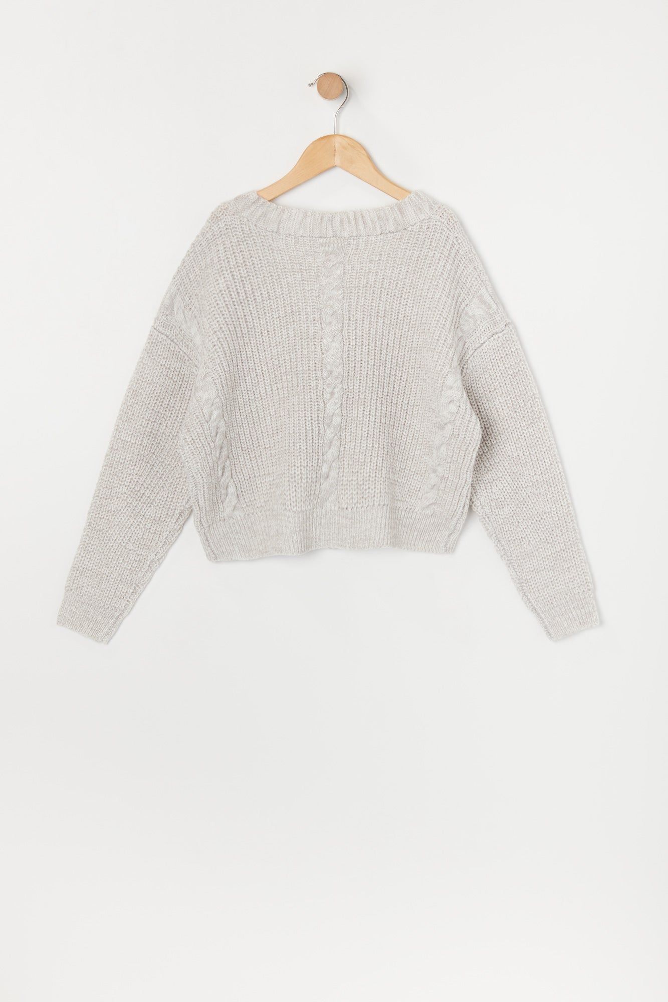 Girls Knit Button-Up Cardigan sold by Urban Planet product image thumbnail 2