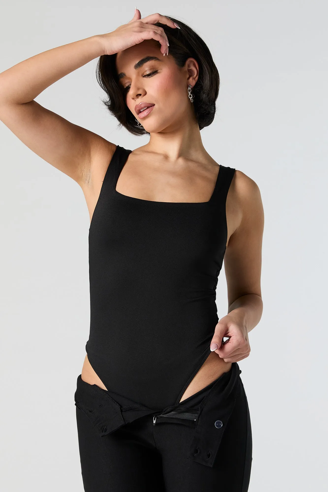 Contour Square Neck Bodysuit sold by Urban Planet product image thumbnail 3