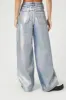 Jean iridescent à jambe large sold by Urban Planet