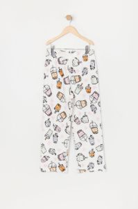 Girls Boba Print Plush Pajama Bottom sold by Urban Planet
