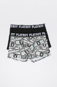 Playboy Money Print Boxer Brief (2 Pack) sold by Urban Planet