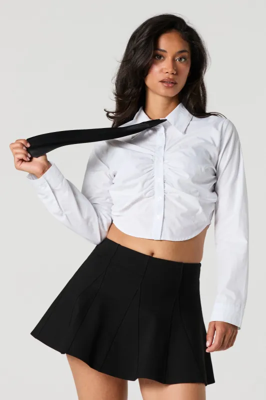 Jupe-short plissée sold by Urban Planet