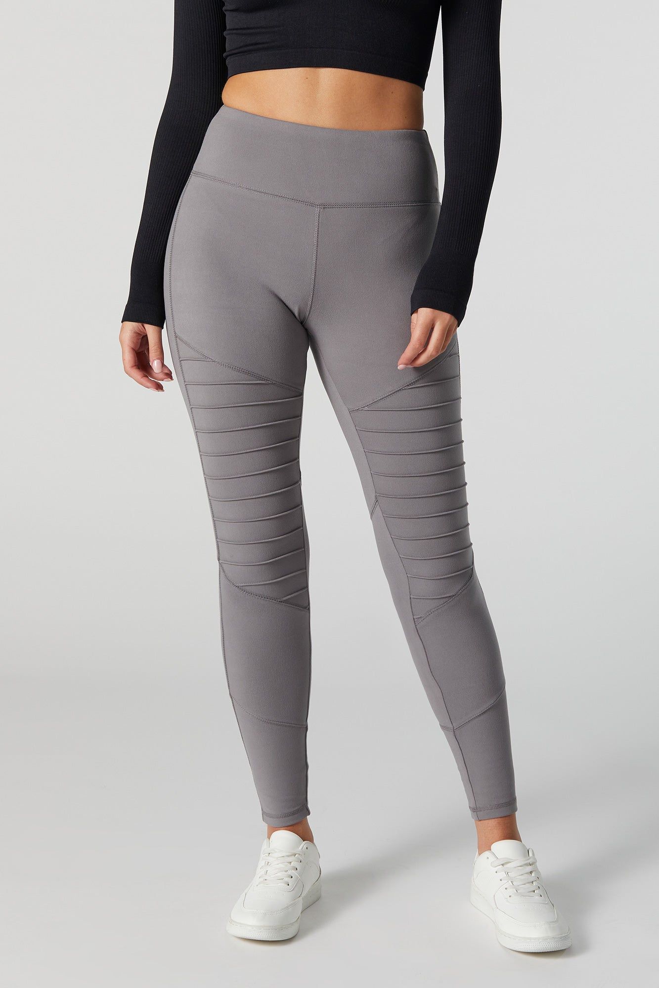 Legging de style moto à taille haute sold by Urban Planet product image thumbnail 2