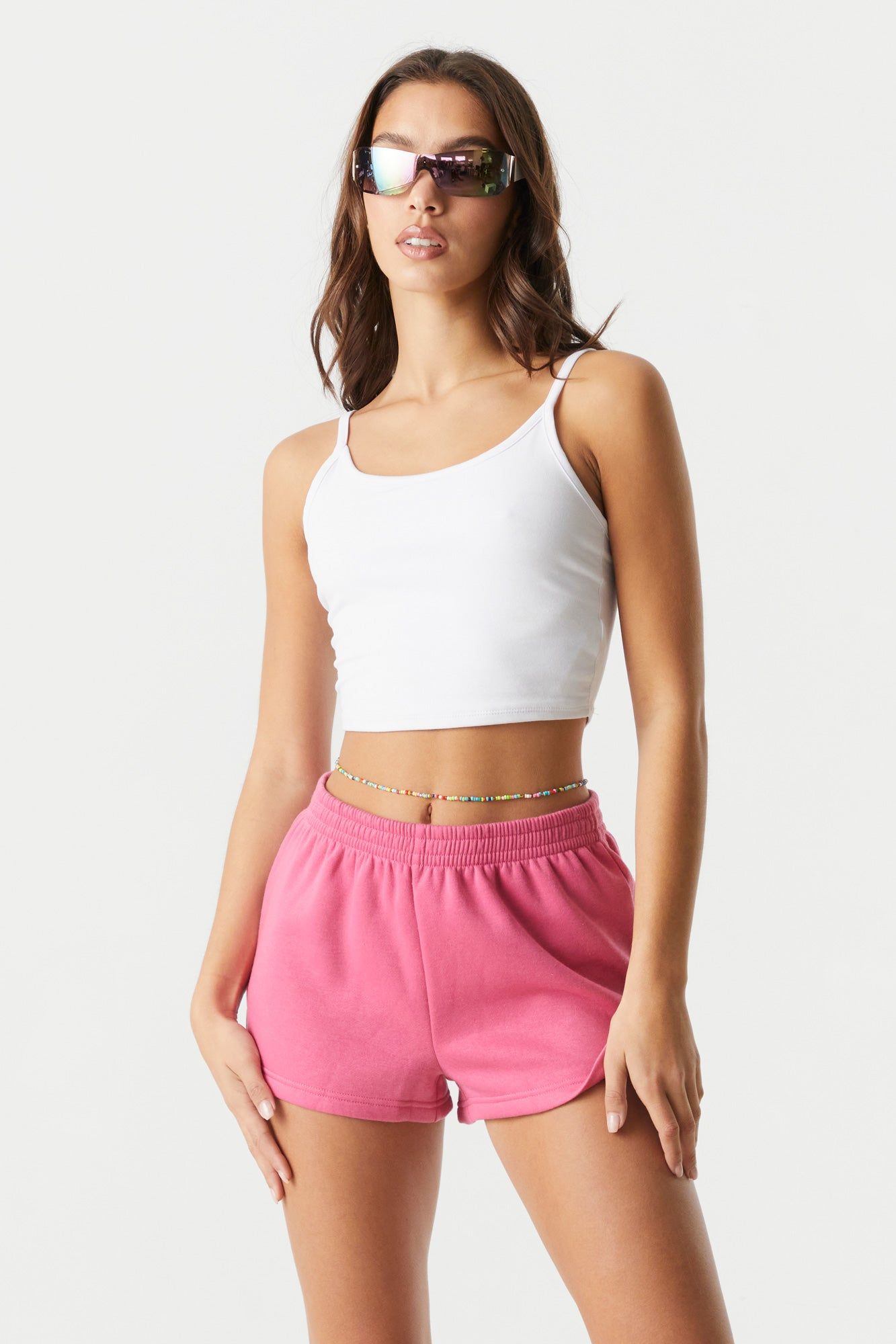 Coloured Pull On Fleece Short sold by Urban Planet product image thumbnail 7