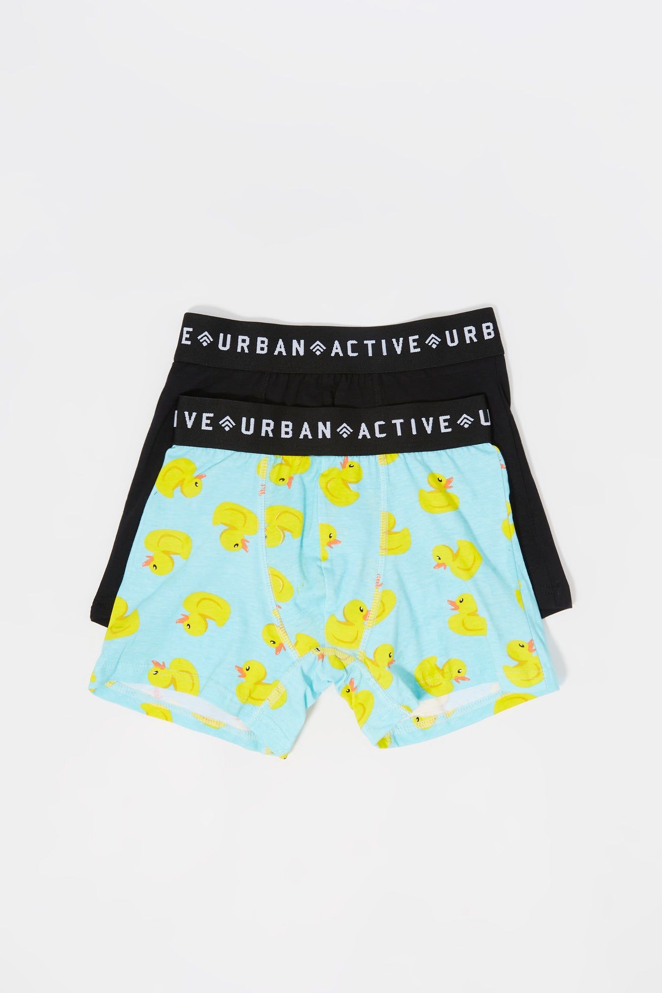 Boys Rubber Ducky Print Boxer Set (2 Pack) sold by Urban Planet