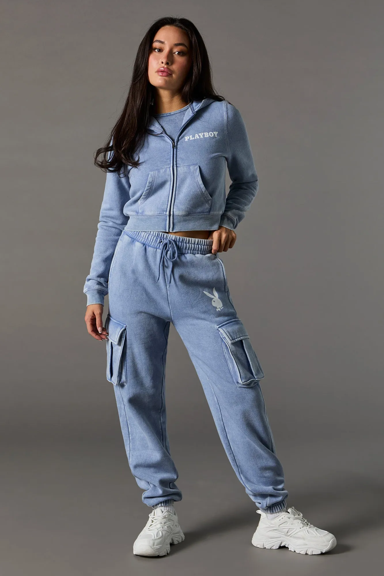 Jogger cargo à imprimé du lapin de Playboy sold by Urban Planet