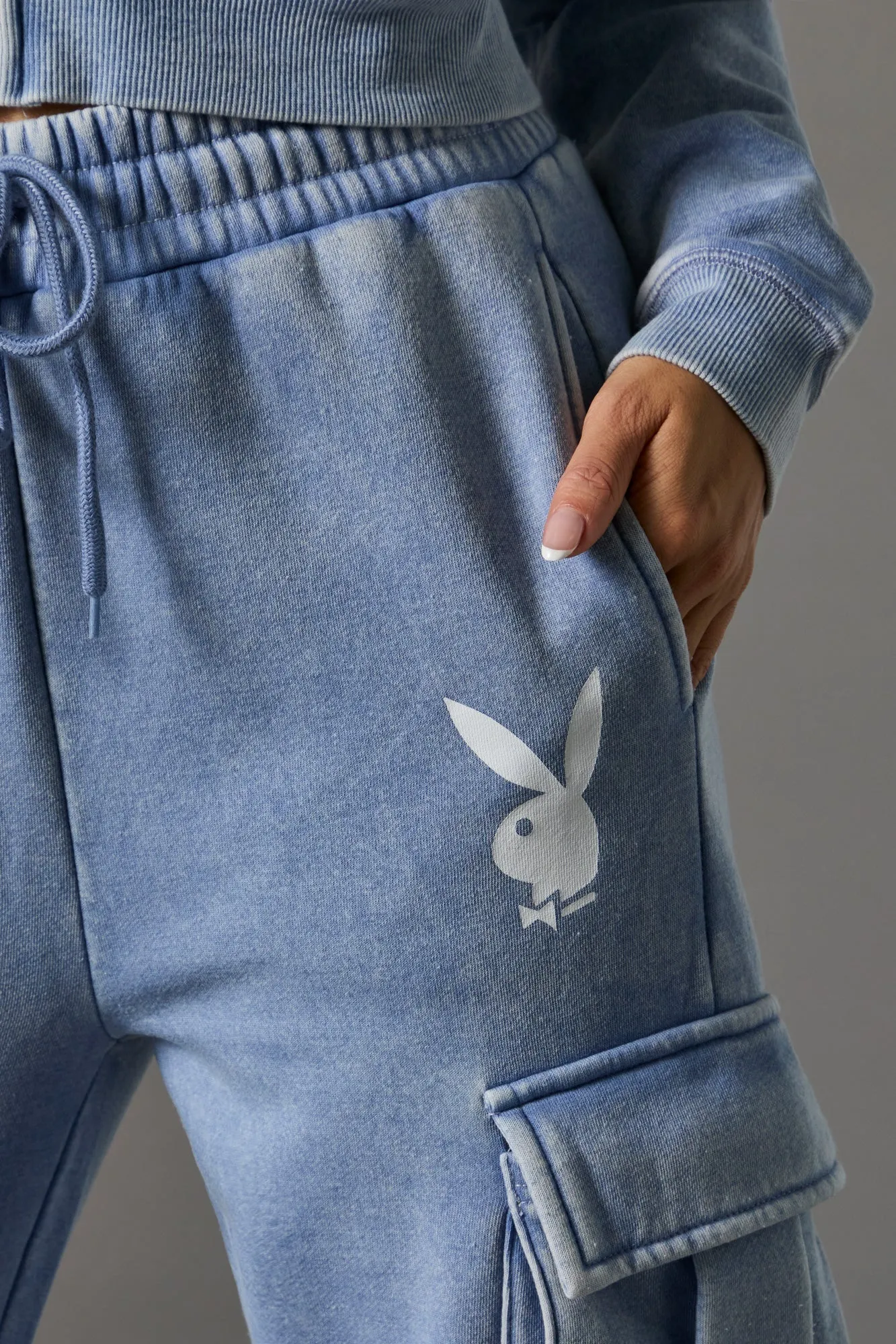 Jogger cargo à imprimé du lapin de Playboy sold by Urban Planet product image thumbnail 4