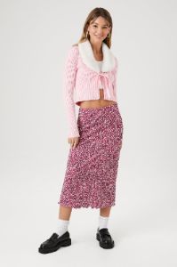 Faux Fur Collared Cardigan sold by Urban Planet