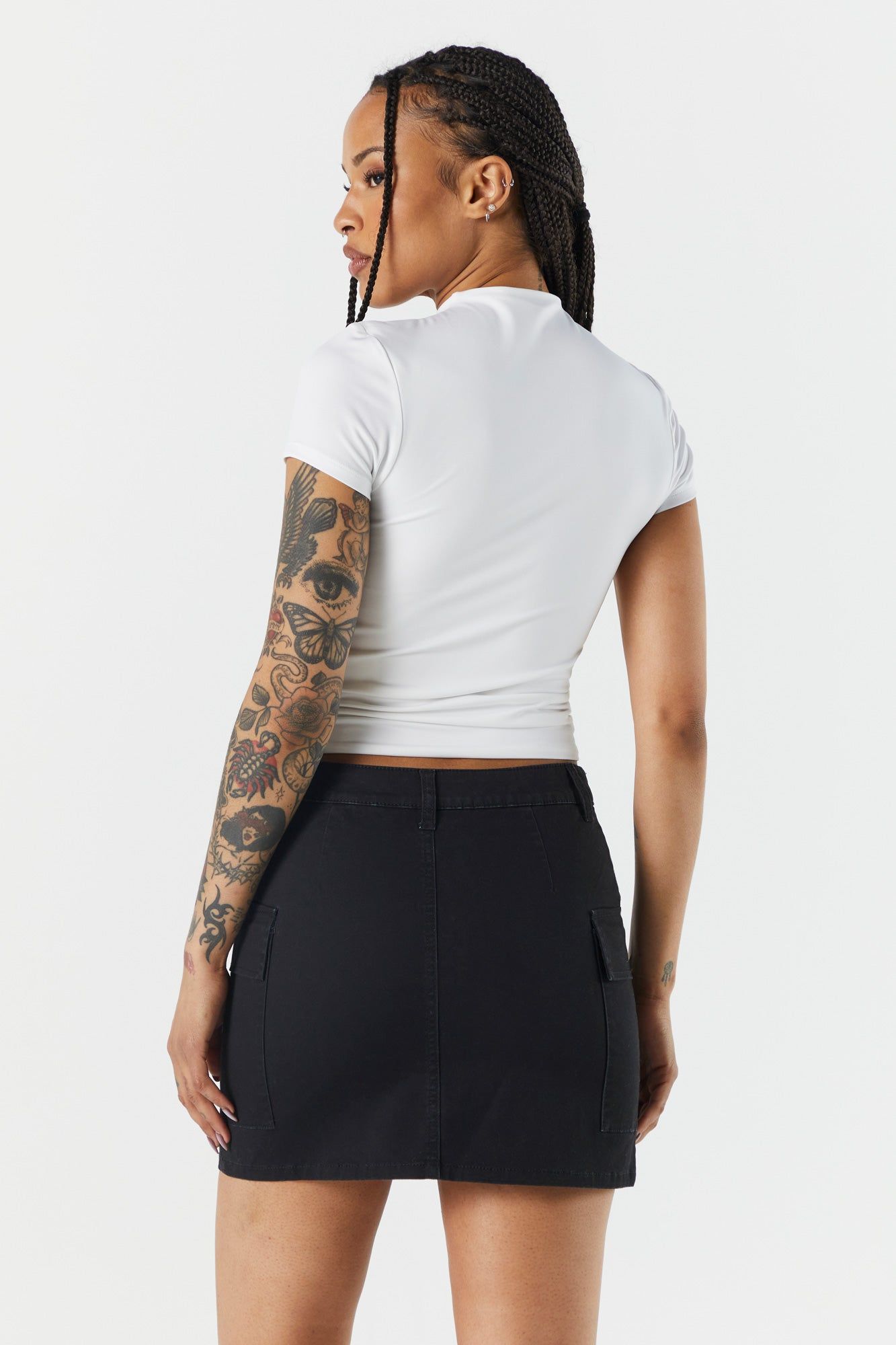 Twill Cargo Mini Skirt sold by Urban Planet product image thumbnail 5