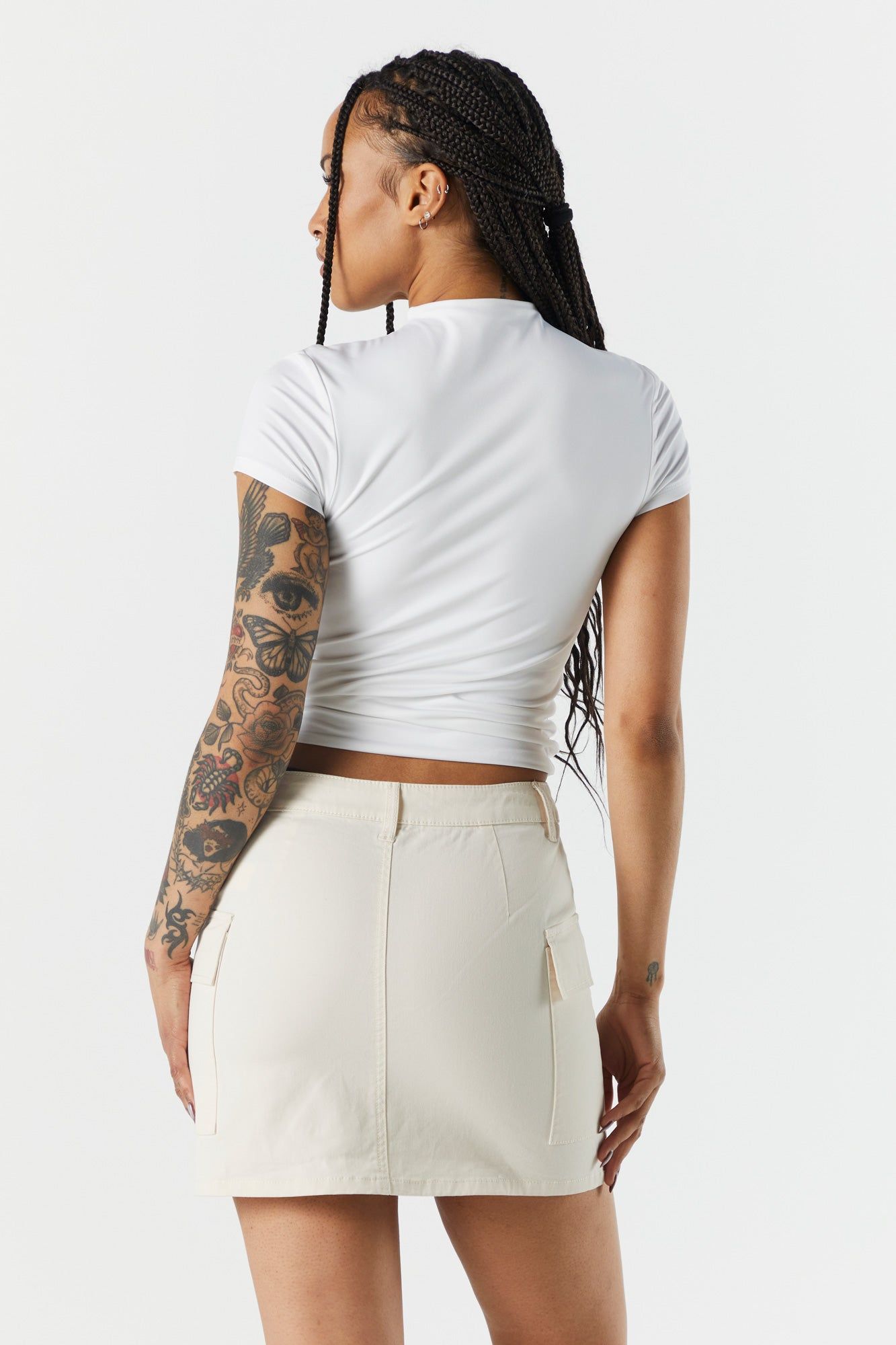 Twill Cargo Mini Skirt sold by Urban Planet product image thumbnail 8