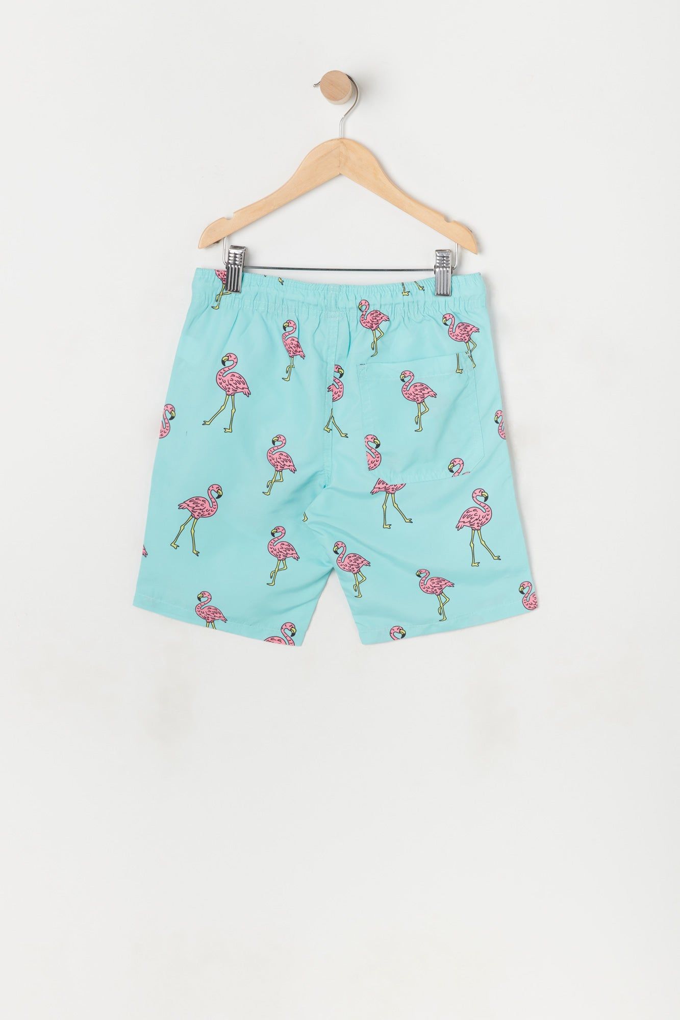 Boys Blue Flamingo Print Board Short sold by Urban Planet product image thumbnail 2