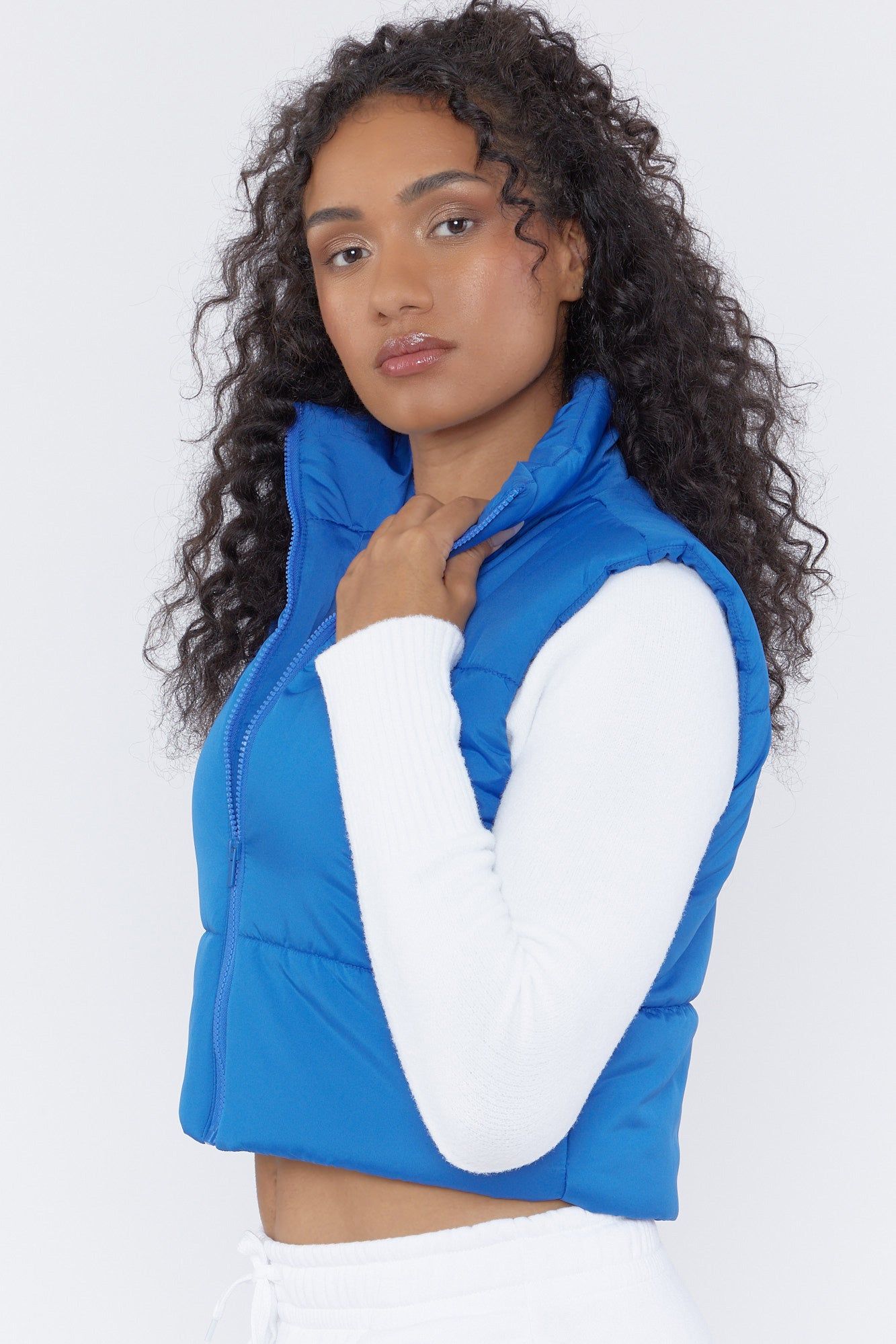 Veste courte matelassée avec fermeture à glissière sold by Urban Planet product image thumbnail 3