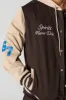 Jacket de style collégien en molleton à broderie NY sold by Urban Planet