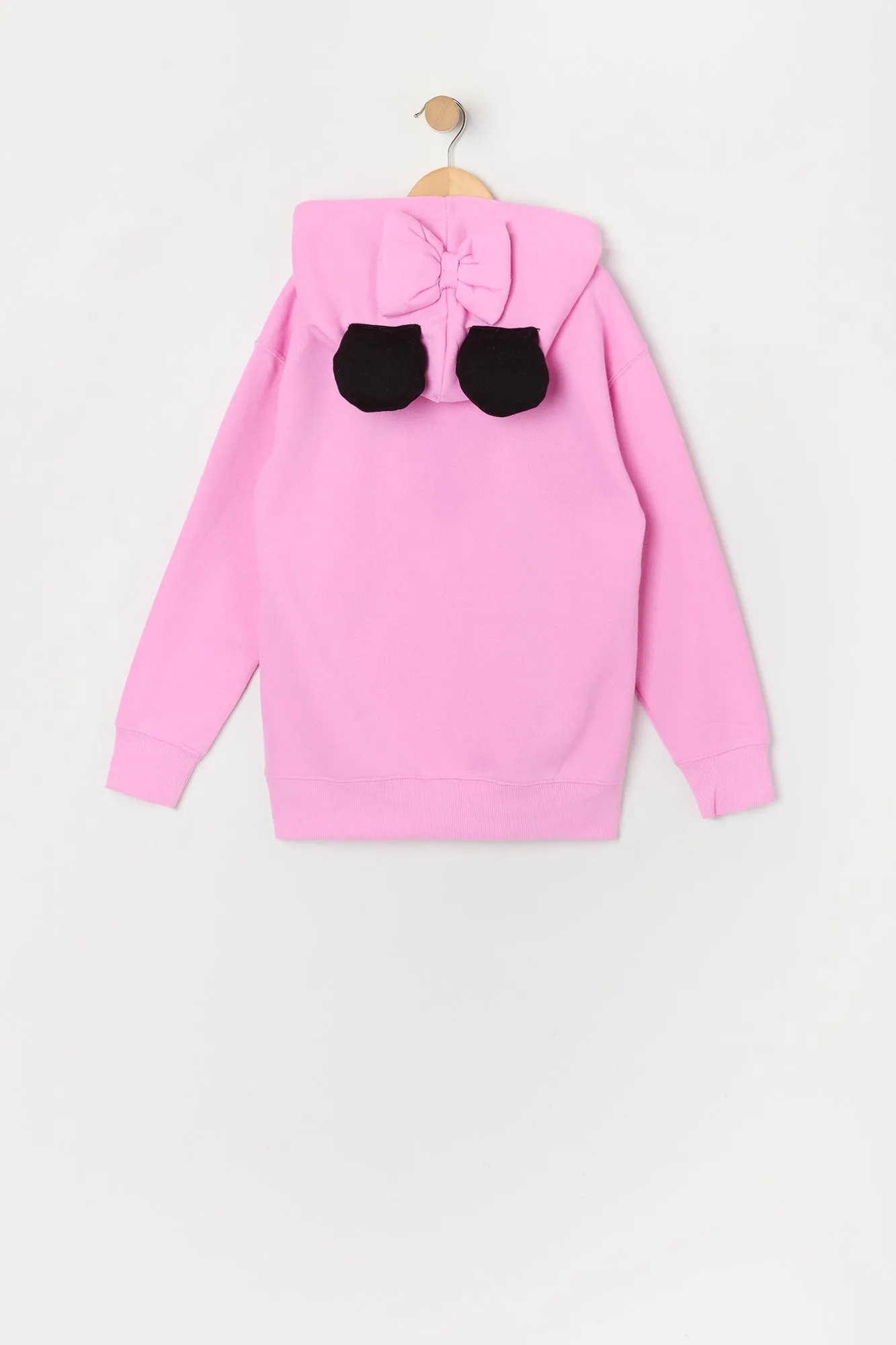 Girls Minnie Mouse 3D Fleece Hoodie sold by Urban Planet product image thumbnail 3