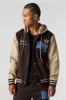 Jacket de style collégien en molleton à broderie NY sold by Urban Planet