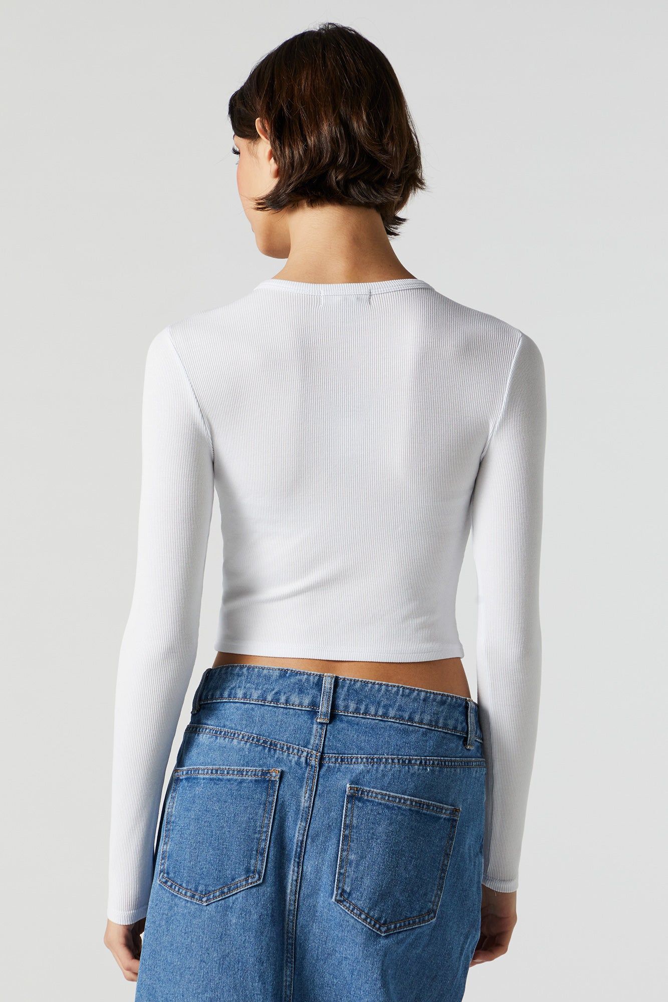 Ribbed Montana Ride or Die Graphic Long Sleeve Top sold by Urban Planet product image thumbnail 4