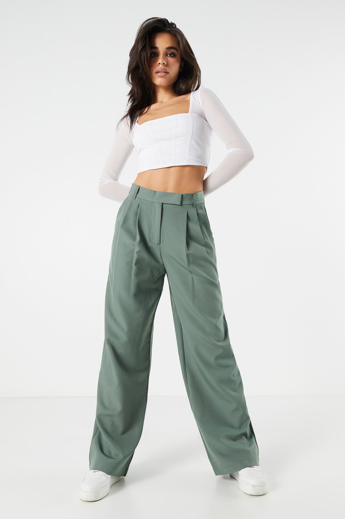 Wide Leg Trouser sold by Urban Planet product image thumbnail 13
