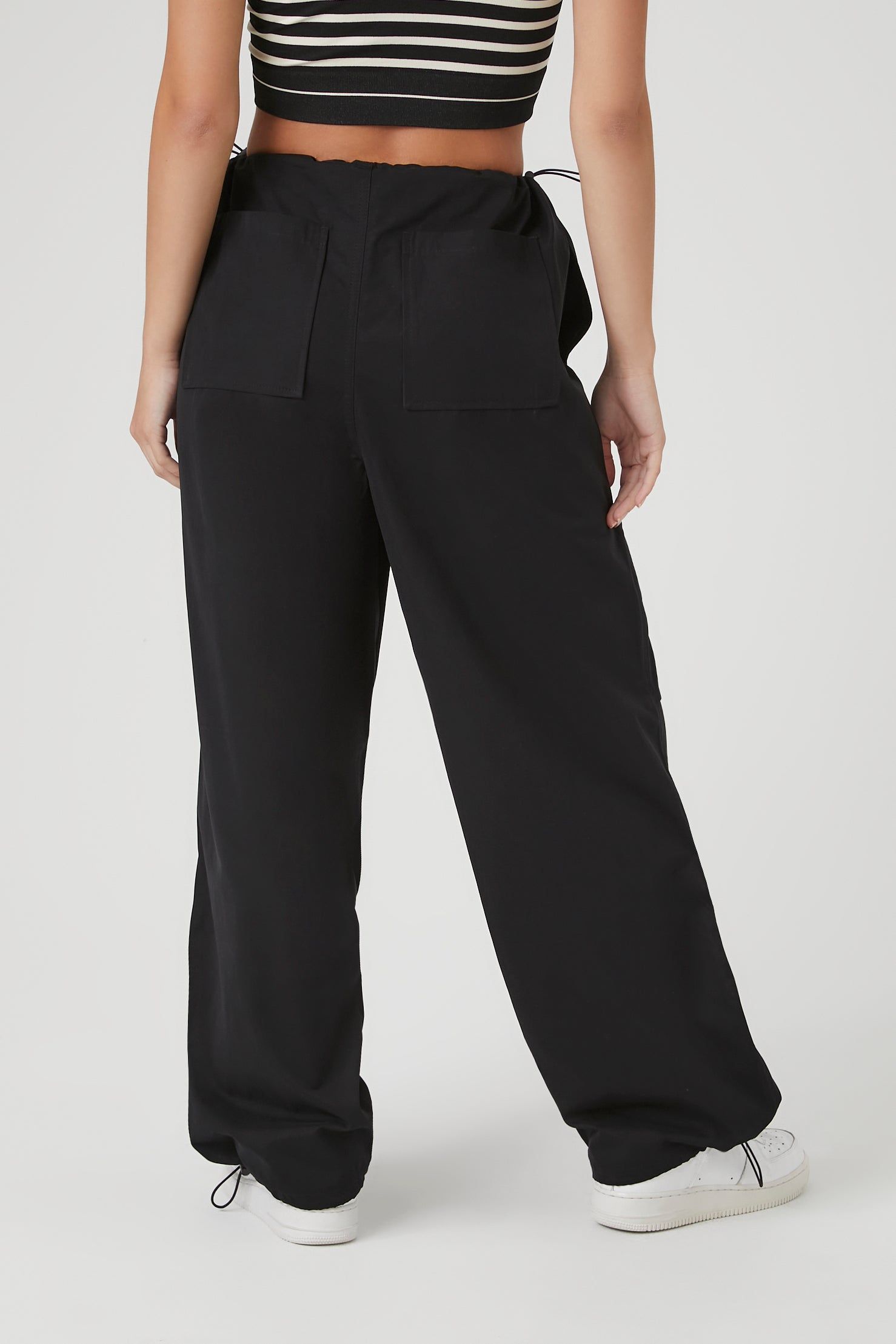 Pantalon parachute avec taille coulissante à barillet sold by Urban Planet product image thumbnail 9