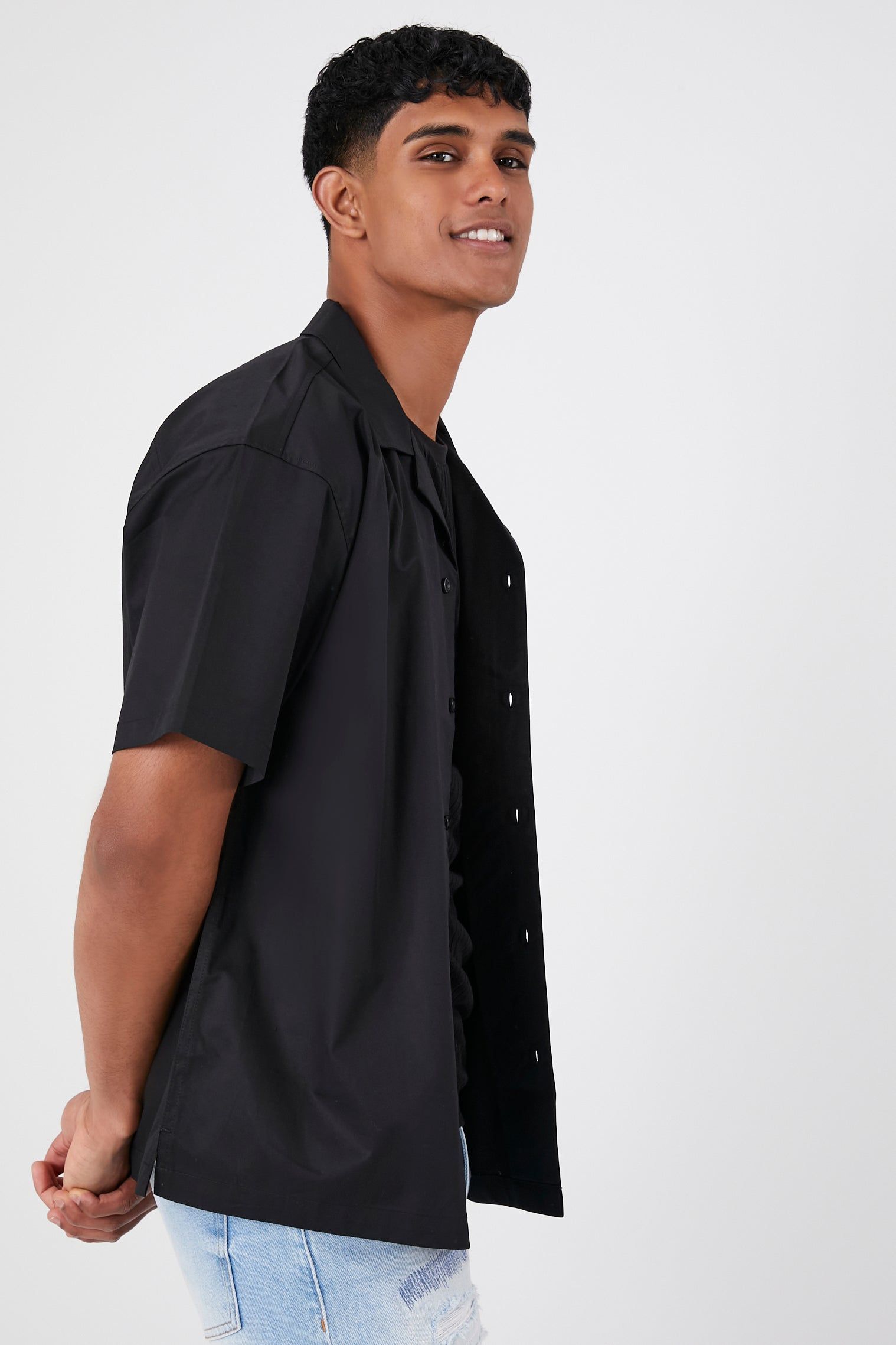 Poplin Button-Up Top sold by Urban Planet product image thumbnail 7