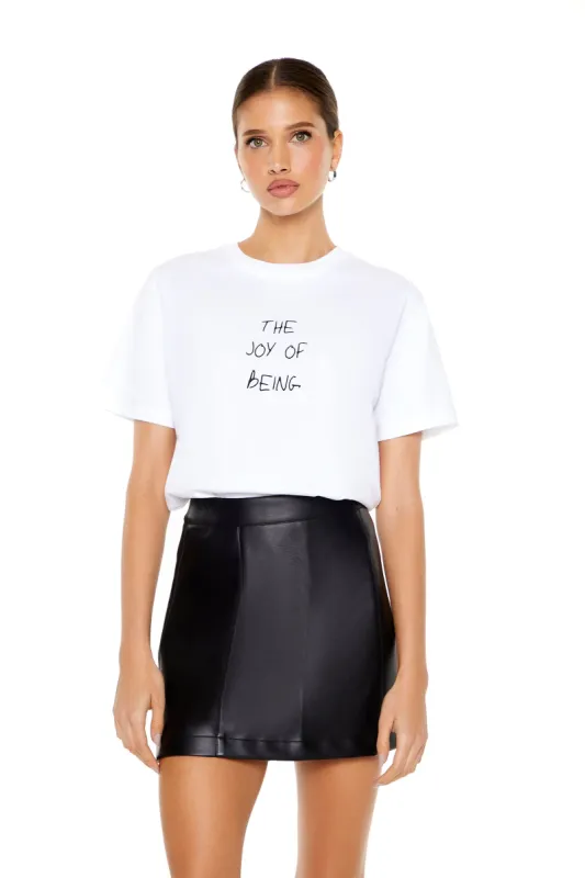 The Joy of Being Graphic T-Shirt sold by Urban Planet