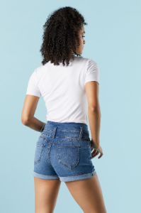 Ibiza Medium Wash Denim Short sold by Urban Planet