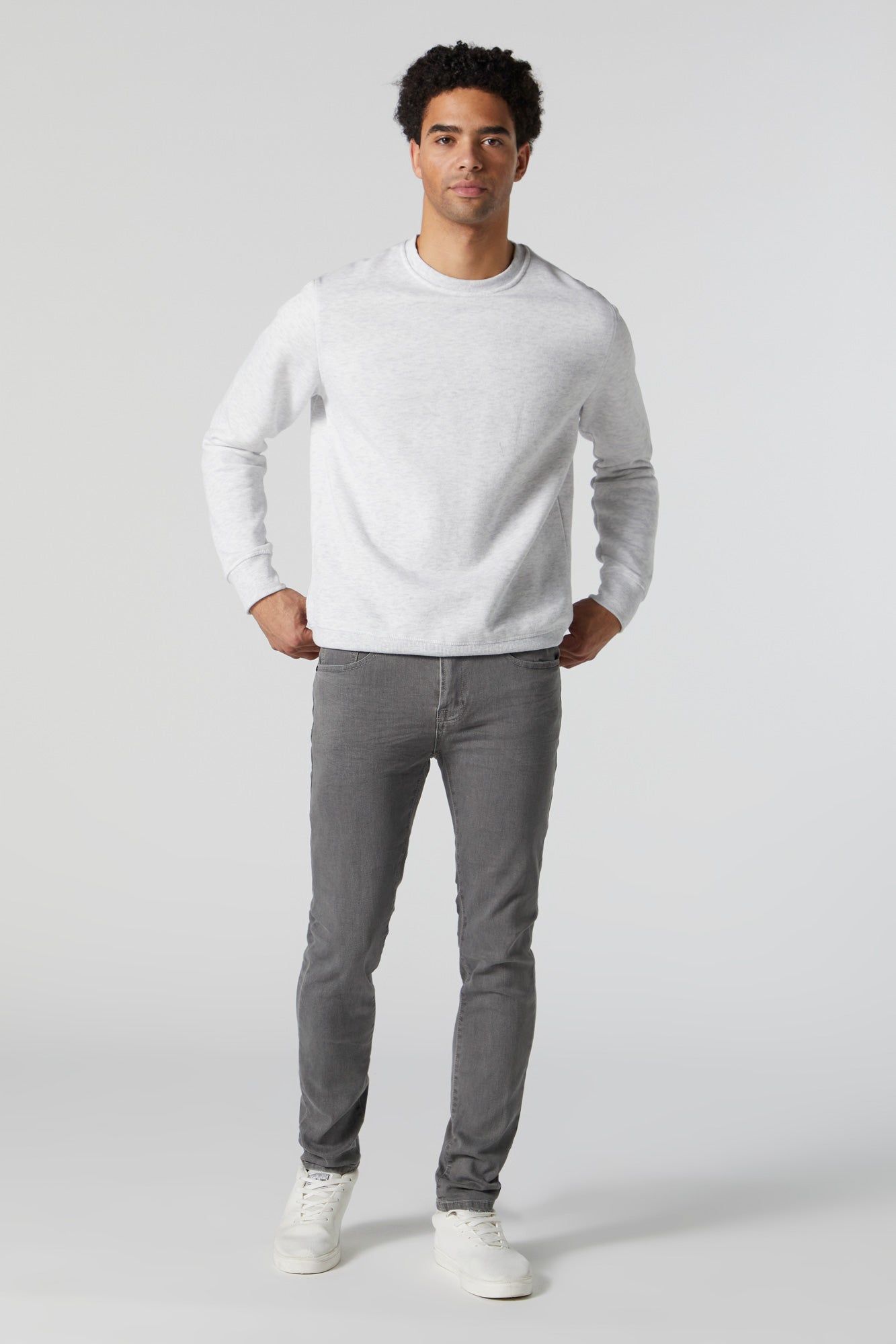 Grey Wash Skinny Jean sold by Urban Planet product image thumbnail 2