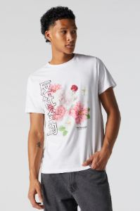 Flower Graphic T-Shirt sold by Urban Planet