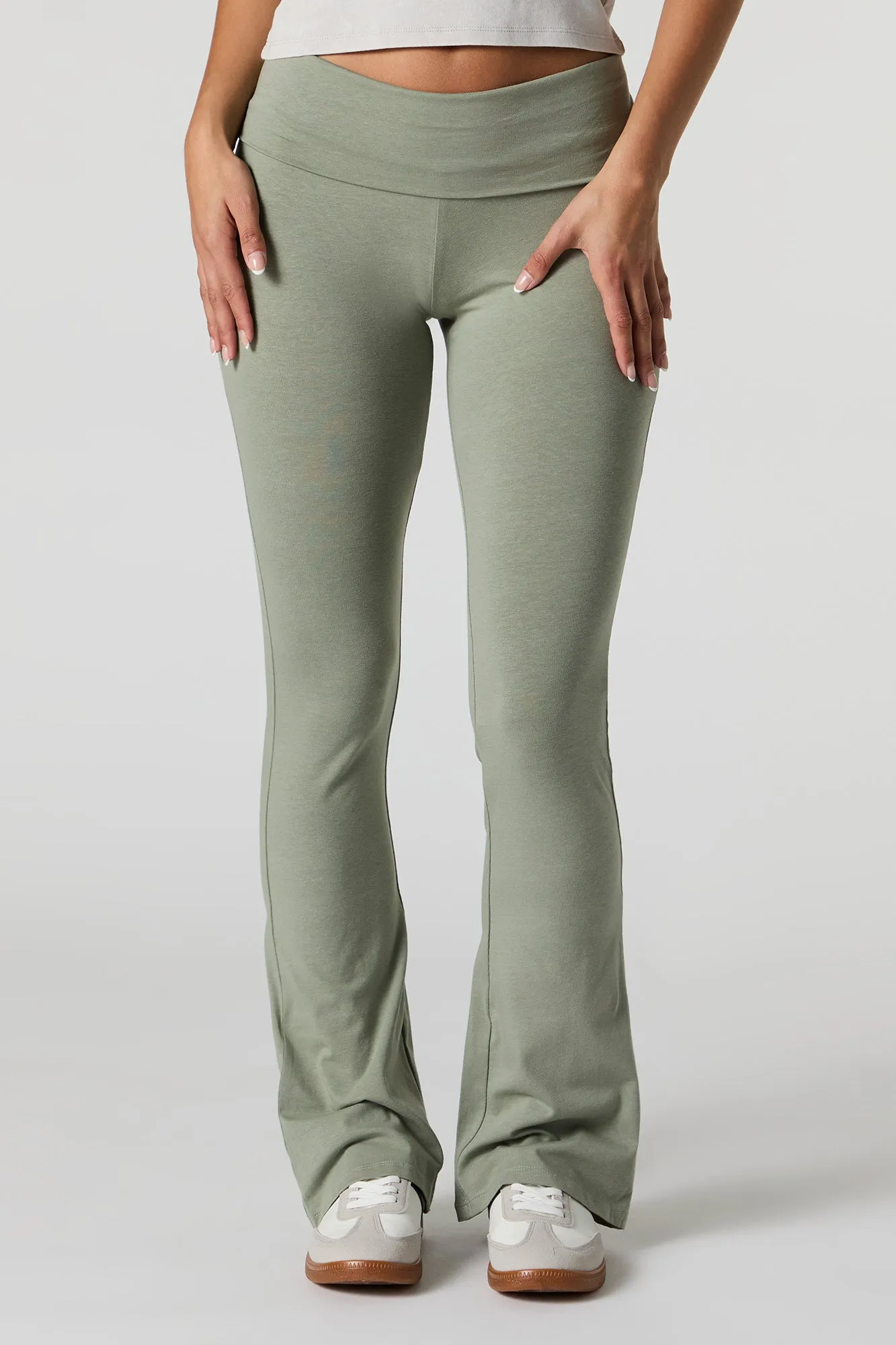 Foldover Waist Flare Pant sold by Urban Planet product image thumbnail 5