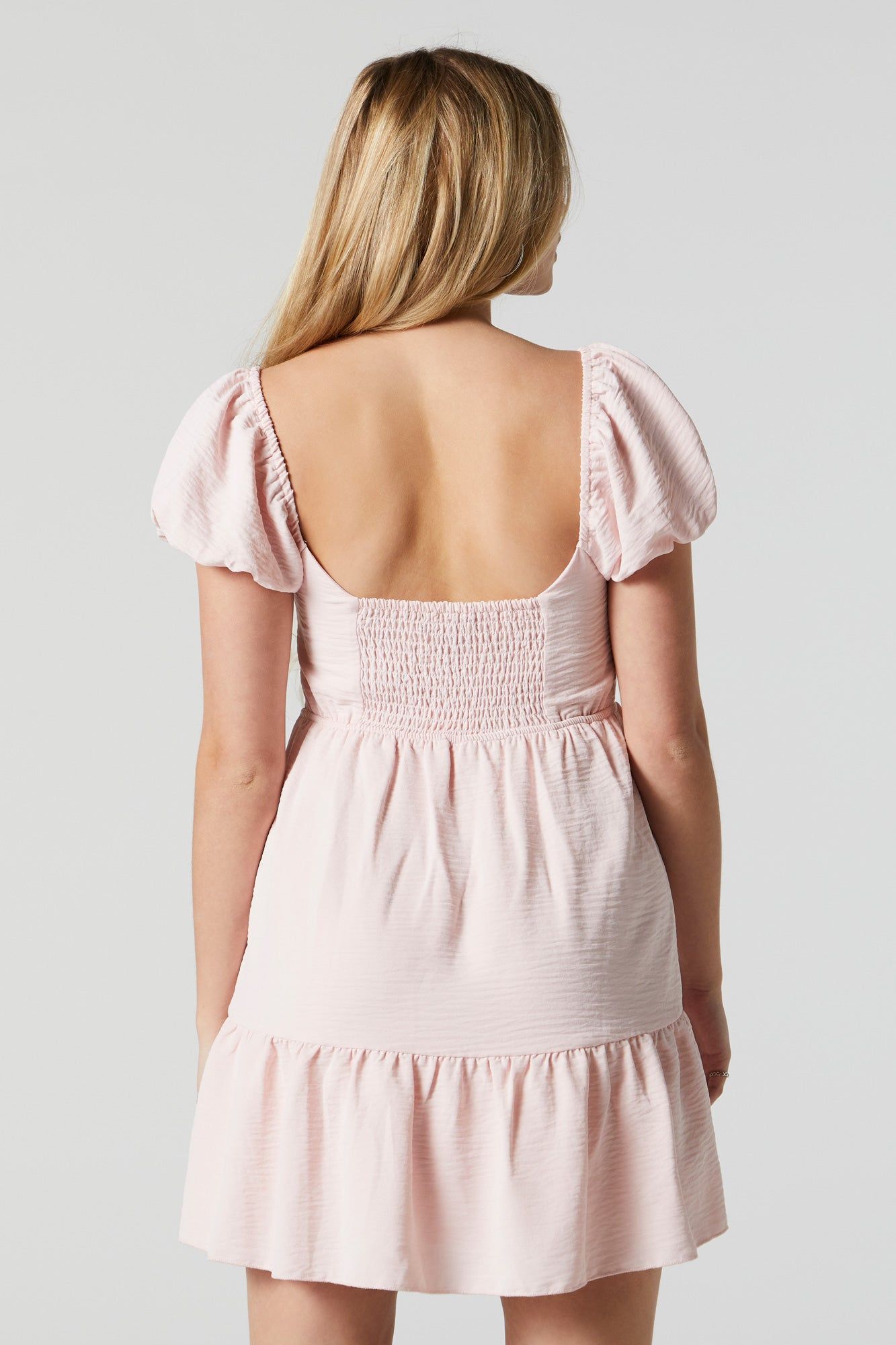 Minirobe volantée à manches bouffantes sold by Urban Planet product image thumbnail 5