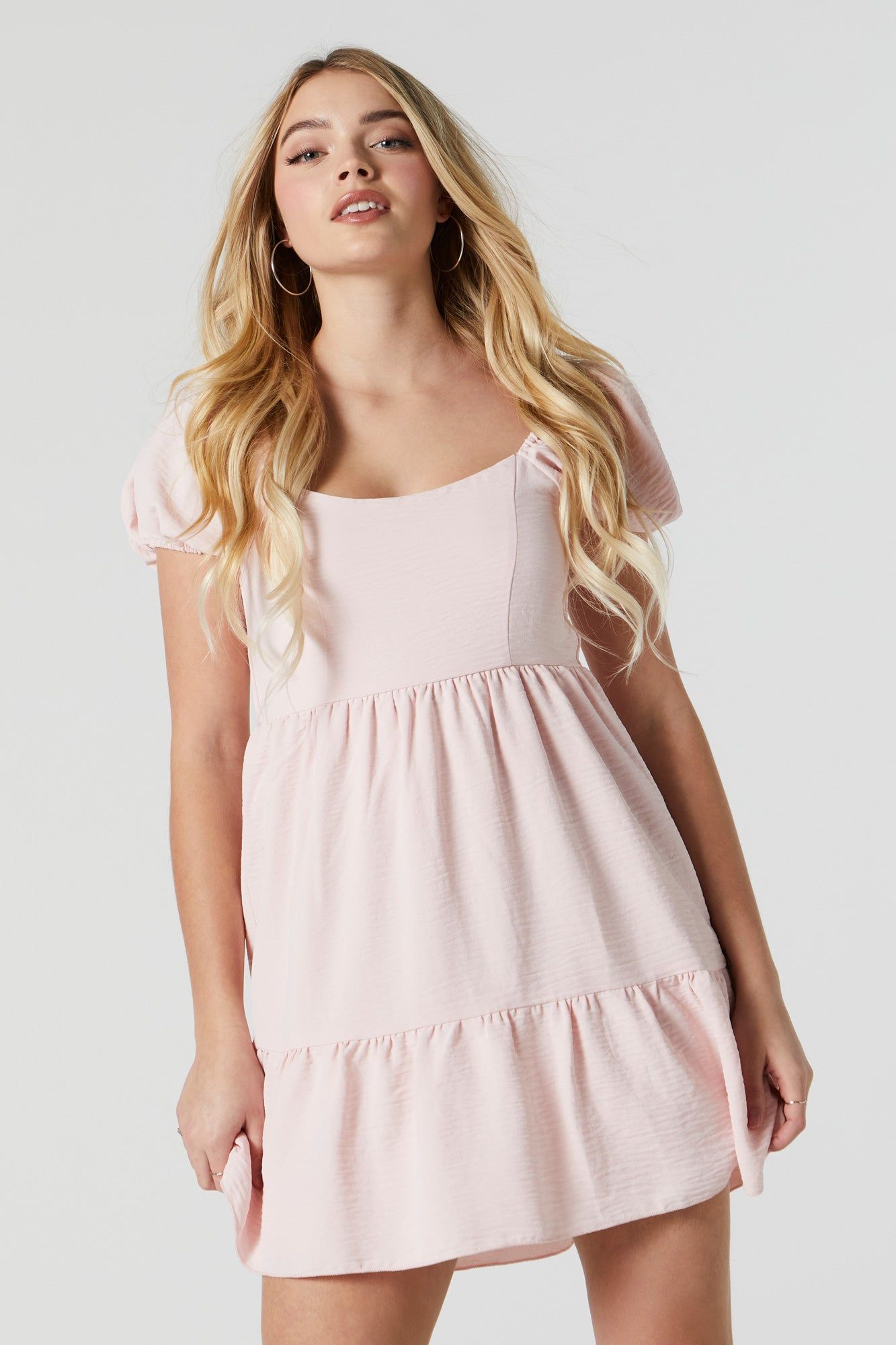 Minirobe volantée à manches bouffantes sold by Urban Planet product image thumbnail 4