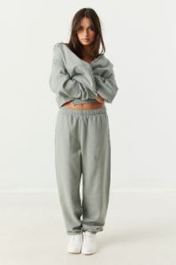 Coloured Fleece Boyfriend Jogger sold by Urban Planet