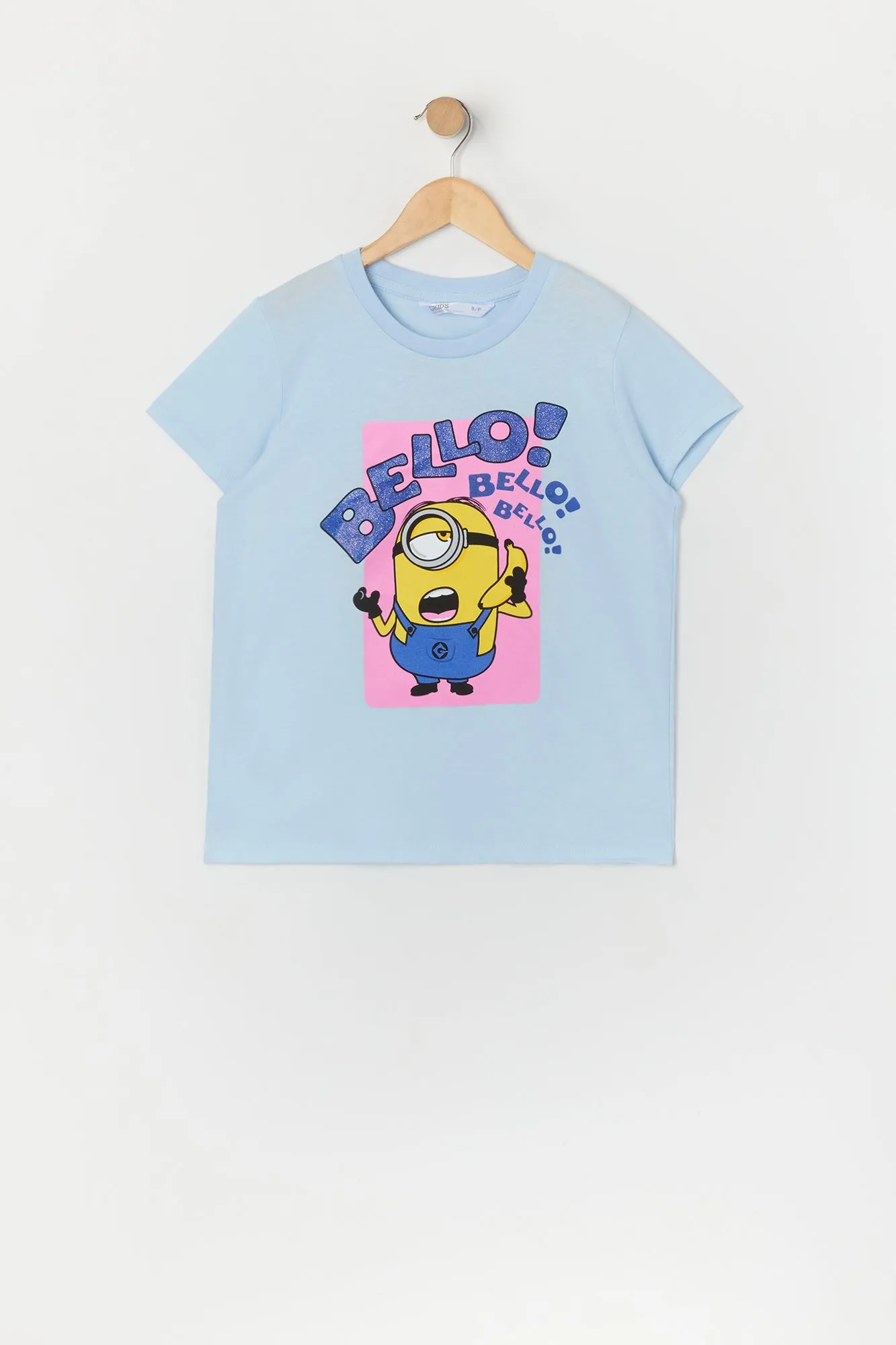 T-shirt à imprimé Minion pour fille sold by Urban Planet