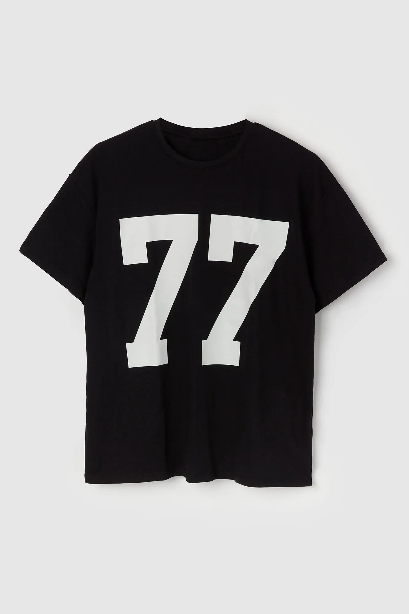 77 Graphic Boyfriend T-Shirt sold by Urban Planet product image thumbnail 4